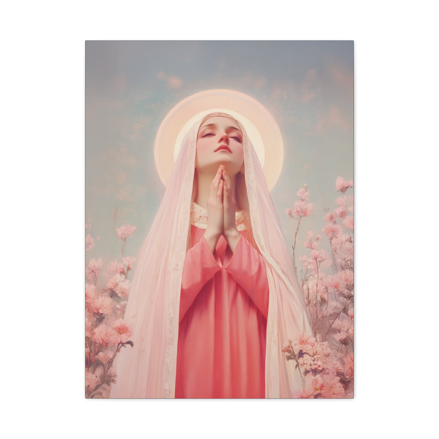 Saint Illuminata - Gallery Wrapped Canvas - Print - Religious Art for your Home - Catholic Art Print