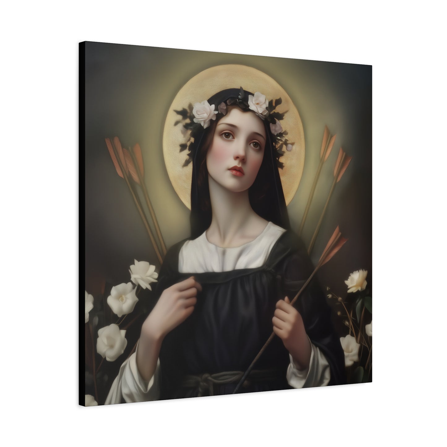 Saint Dorothy of Montau - Gallery Wrapped Canvas - Print - Religious Art for your Home - Catholic Art