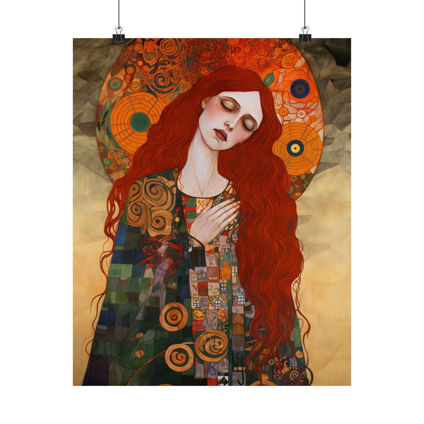 Mystery of Mercy - Saint Mary Magdalene Print - Sanctified Souls Print - Multiple Sizes - Premium Matte Vertical Posters