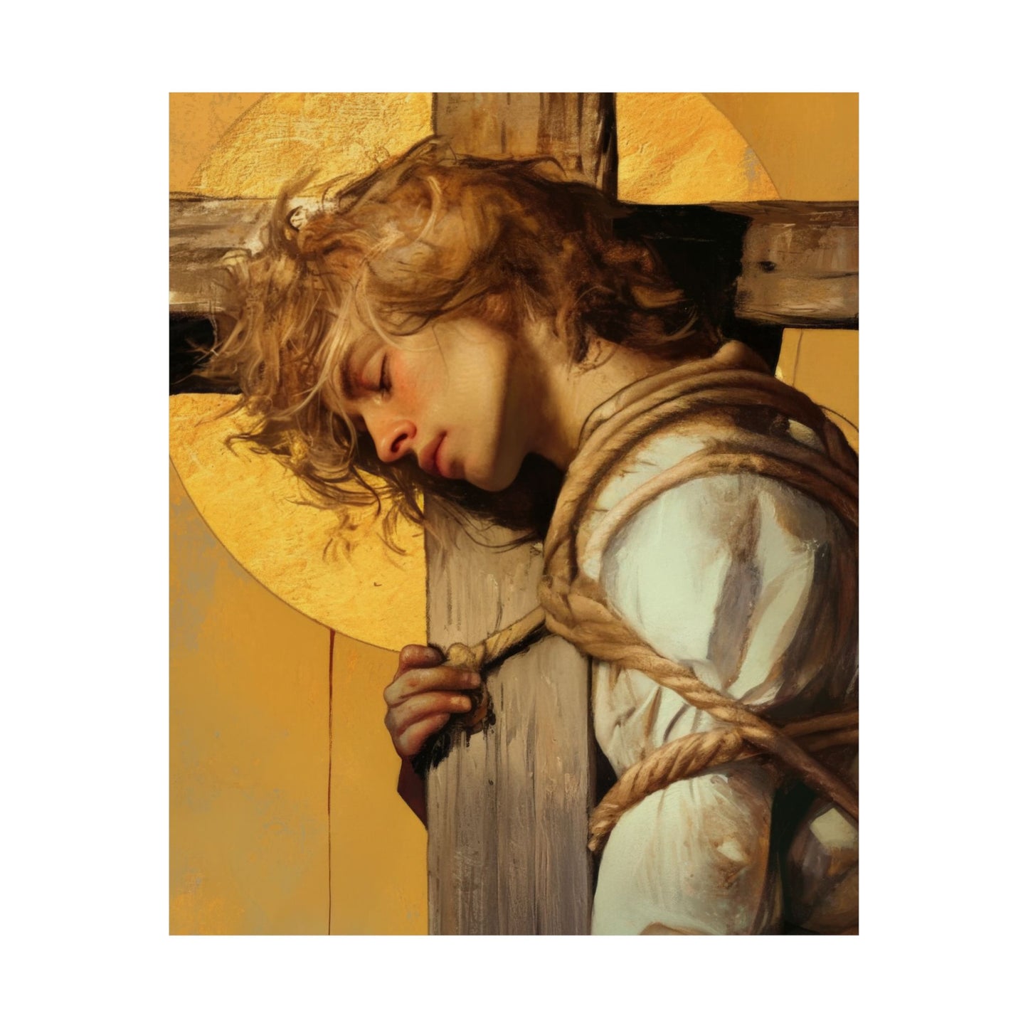 Saint Dismus, The 'Good Thief' - Sanctified Souls Print - Multiple Sizes - Premium Matte Vertical Posters