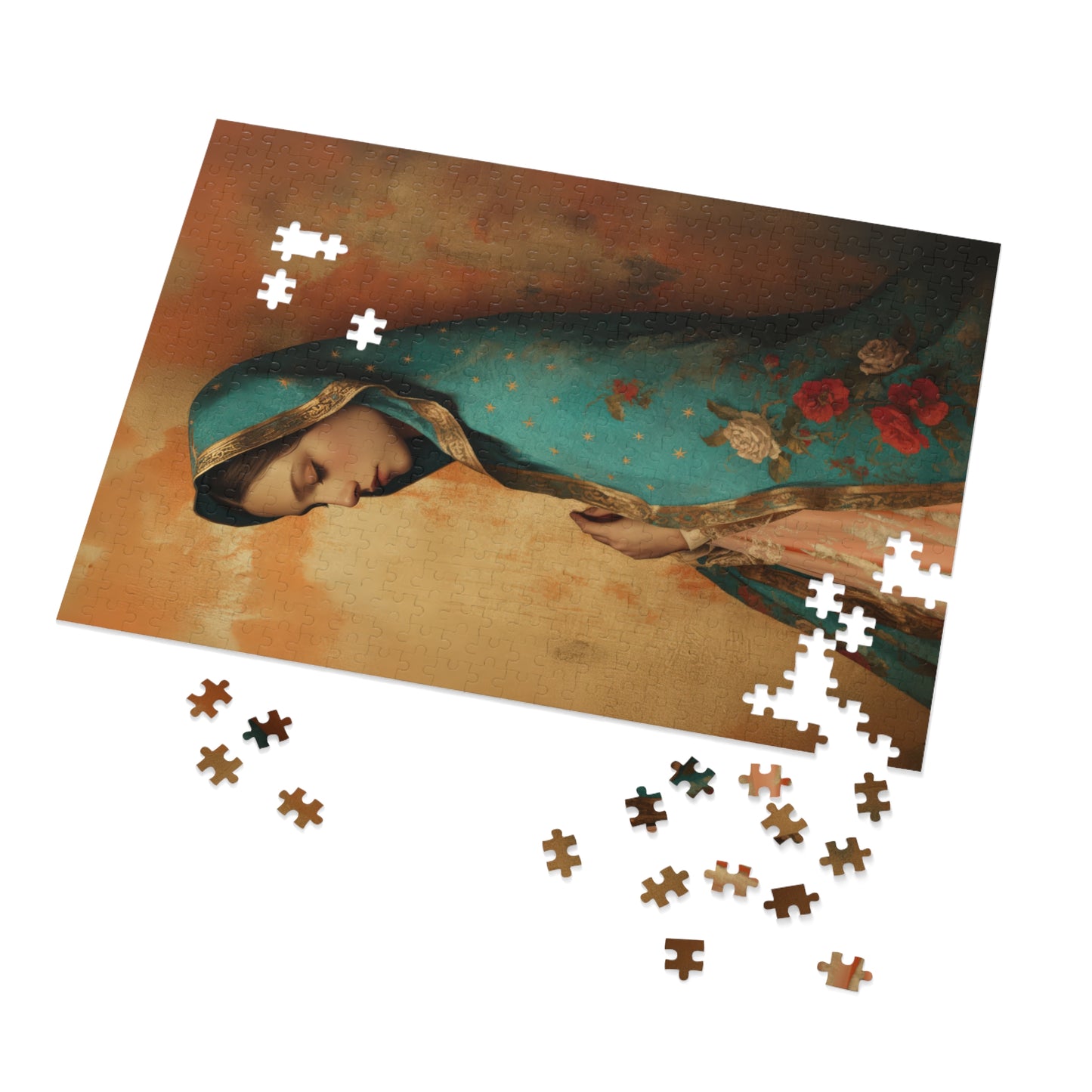 Our Lady of Guadalupe - Puzzle & Keepsake Tin - Religious Jigsaw Puzzle (30, 110, 252, 500,1000-Piece)