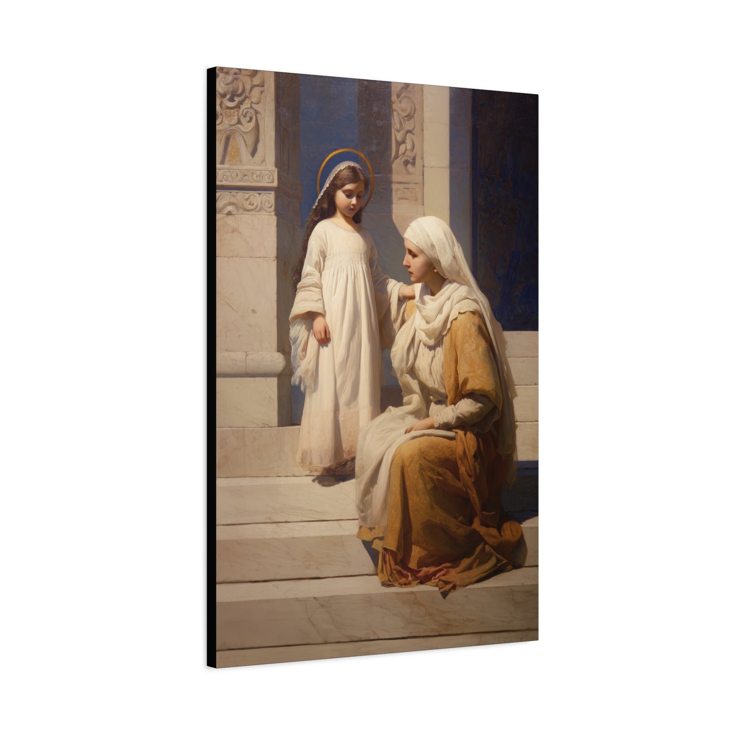 The Feast of the Presentation of the Blessed Mary - Gallery Wrapped Canvas - Print - Religious Art for your Home - Catholic