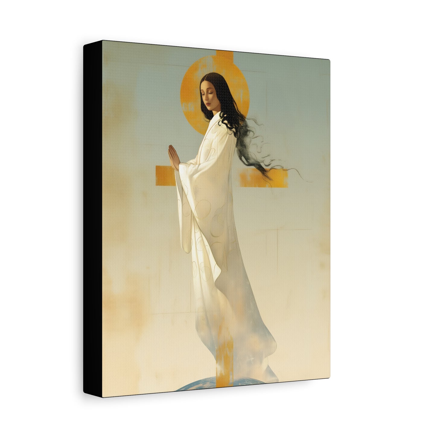 Our Lady of Akita - Mother Mary - Gallery Wrapped Canvas - Print - Religious Art for your Home - Catholic