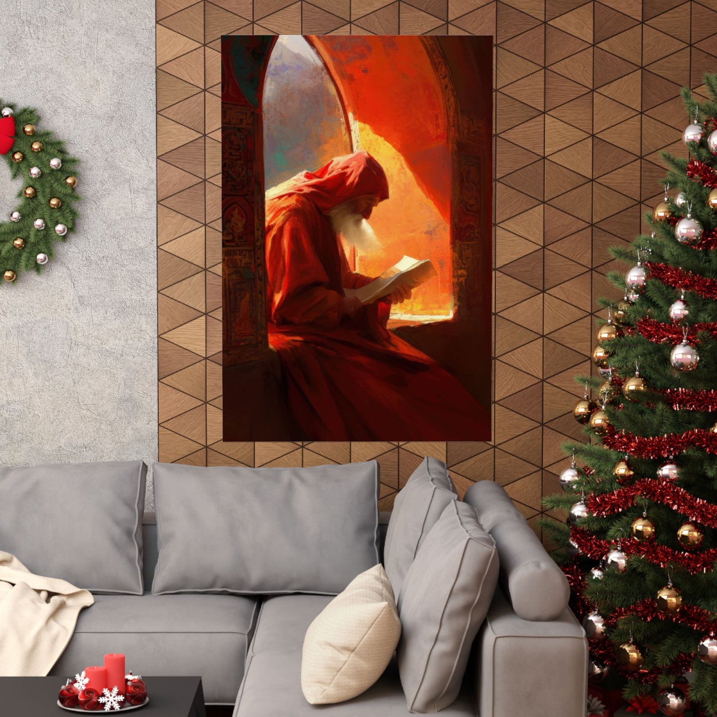 Isaiah and the Promise of the Holy One - Sanctified Souls Print - Multiple Sizes - Premium Matte Vertical Posters