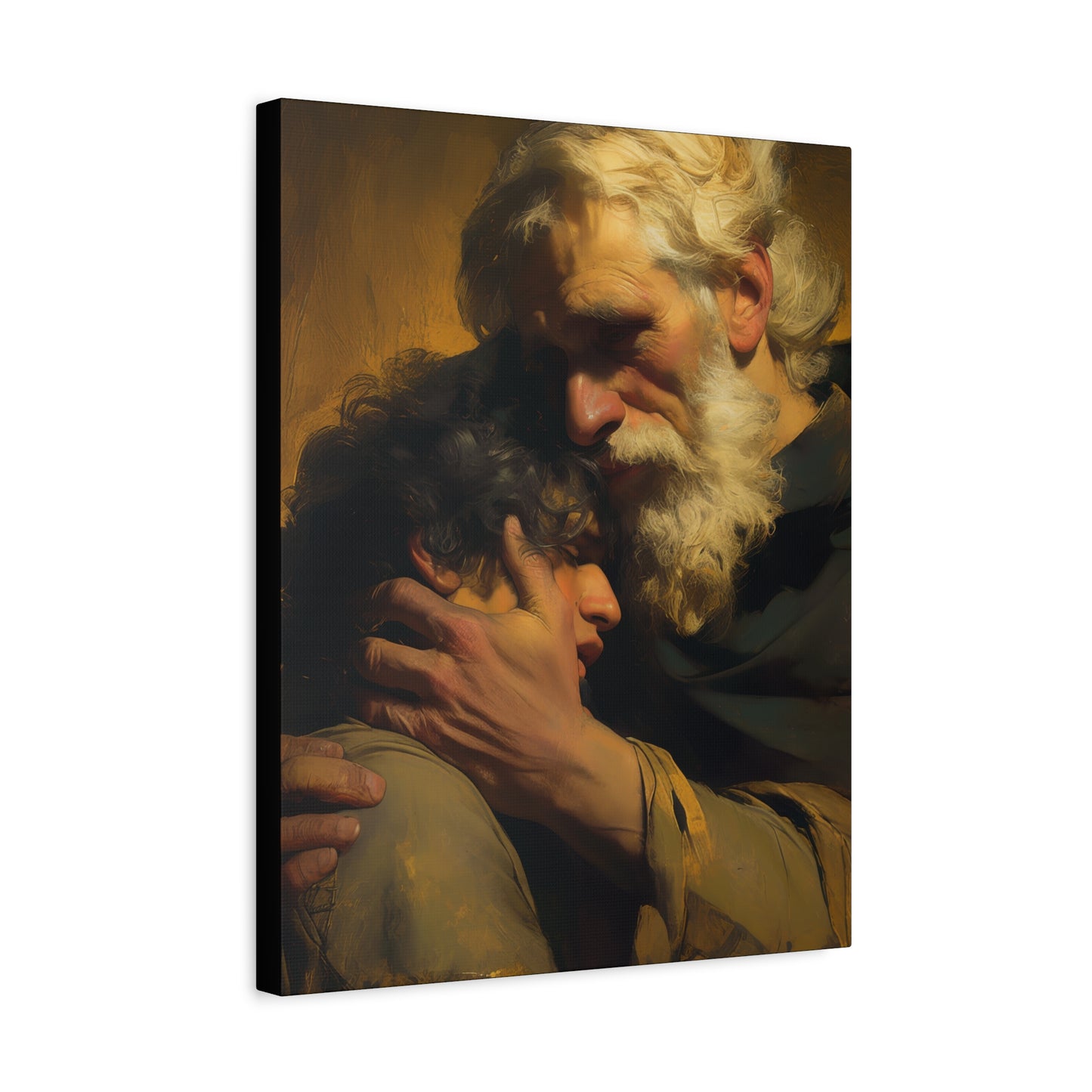 The Return of the Prodigal Son - Gallery Wrapped Canvas - Print - Religious Art for your Home - Catholic Art Print