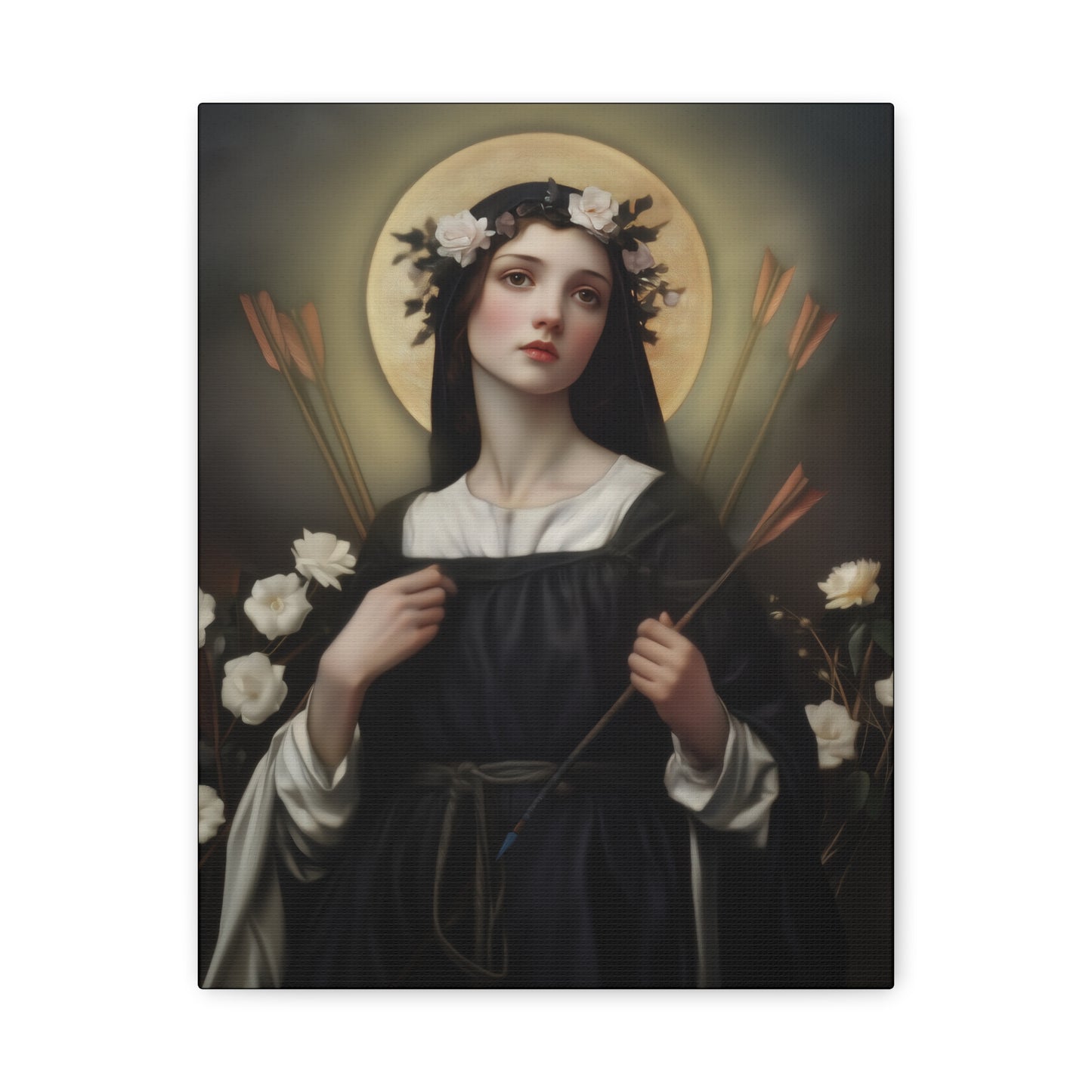 Saint Dorothy of Montau - Gallery Wrapped Canvas - Print - Religious Art for your Home - Catholic Art