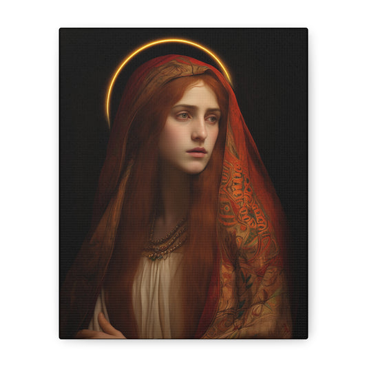 The Beloved Disciple - Mary Magdalene's Devotion - Museum Wrapped Canvas - Sanctified Souls Print - Religious Art for your Home