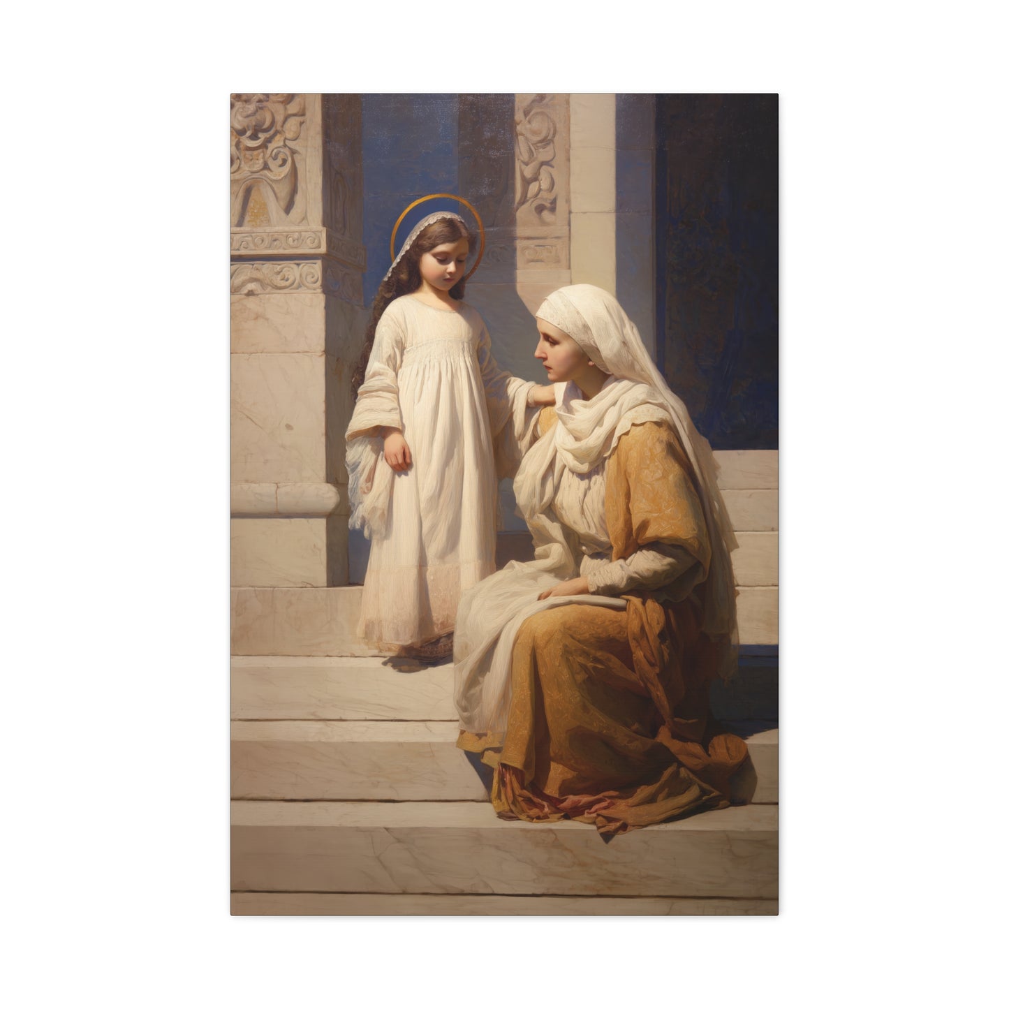 The Feast of the Presentation of the Blessed Mary - Gallery Wrapped Canvas - Print - Religious Art for your Home - Catholic