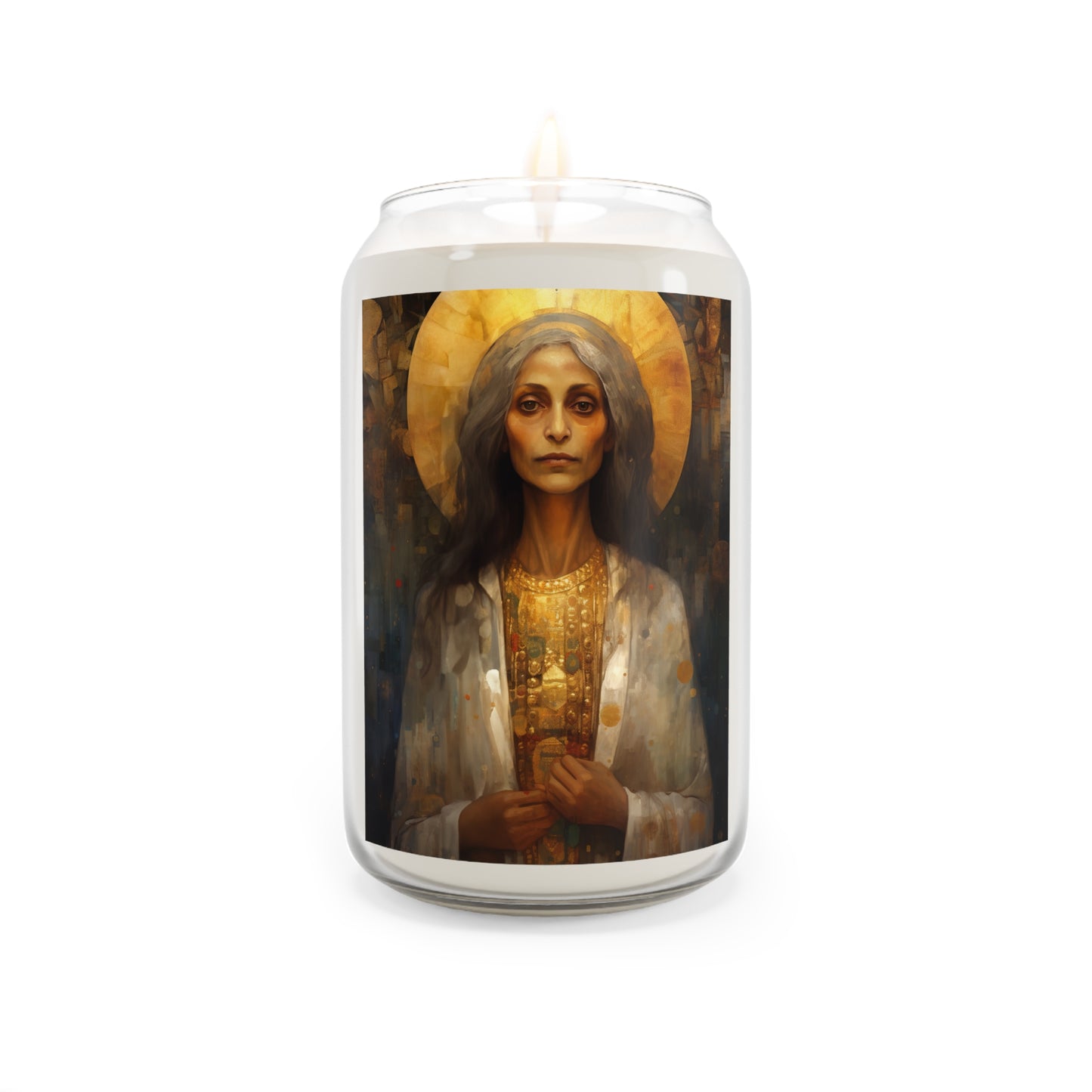 Saint Mary of Egypt - Scented Prayer Candle, 13.75oz - Tall Size - Religious Prayer Candle - Catholic Art