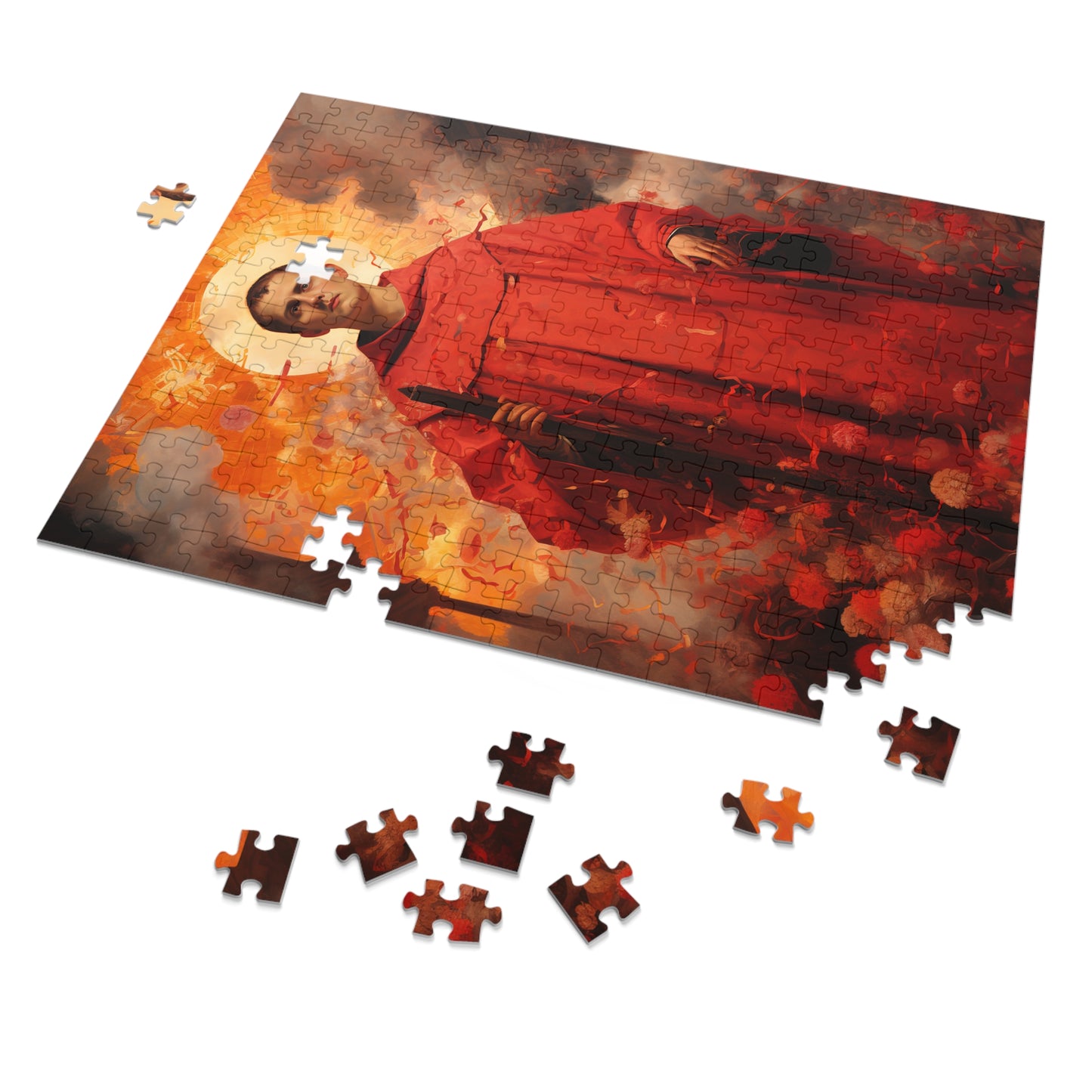 Saint Lawrence - Puzzle and Keepsake Tin - Religious Jigsaw Puzzle (30, 110, 252, 500,1000-Piece) - Religious Puzzle