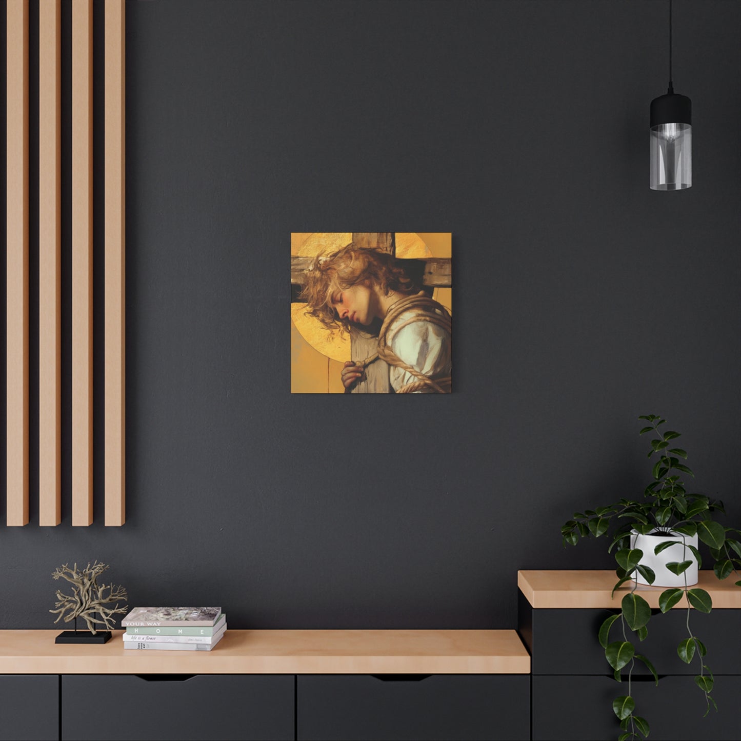 Saint Dismus, The 'Good Thief' - Gallery Wrapped Canvas - Print - Religious Art for your Home - Catholic Art