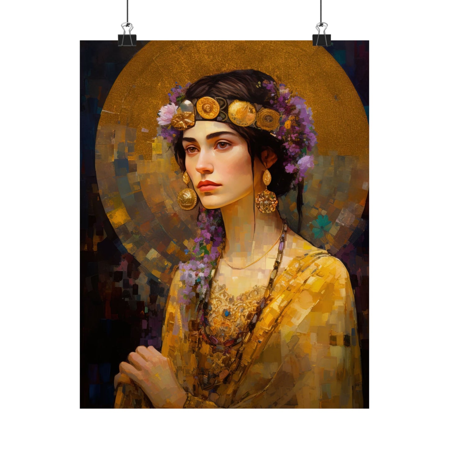 Saint Lydia Purpuraria - Sanctified Souls Print - Multiple Sizes - Premium Matte Vertical Posters