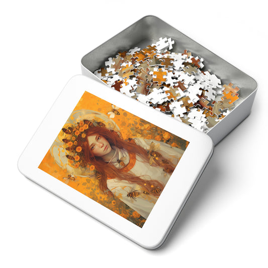 Saint Abigail - Puzzle and Keepsake Tin - Religious Jigsaw Puzzle (30, 110, 252, 500,1000-Piece) - Religious Puzzle