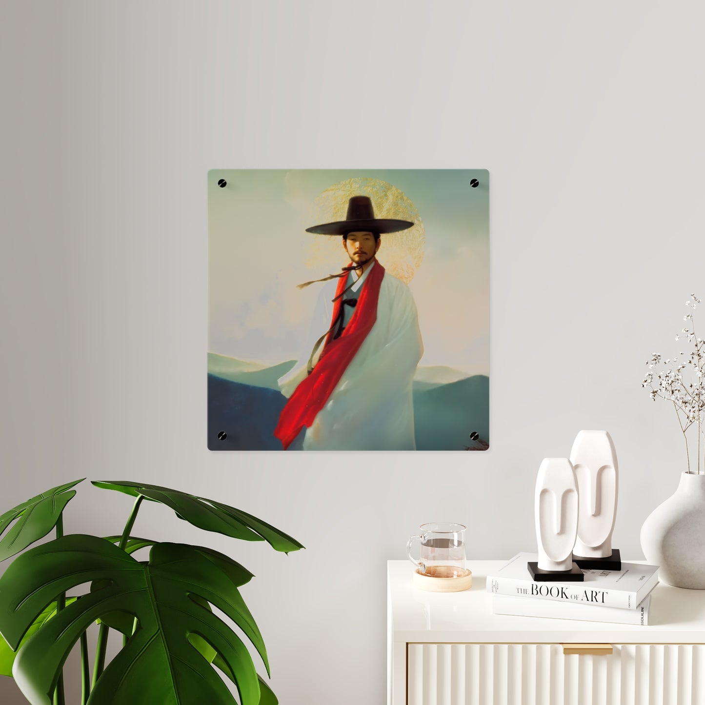 Saint Andrew Kim Taegon Wall Art Panel - Ready to Hang Acrylic Print - Catholic Saint Art - Patron Saint Print - Martyr of the Church Art