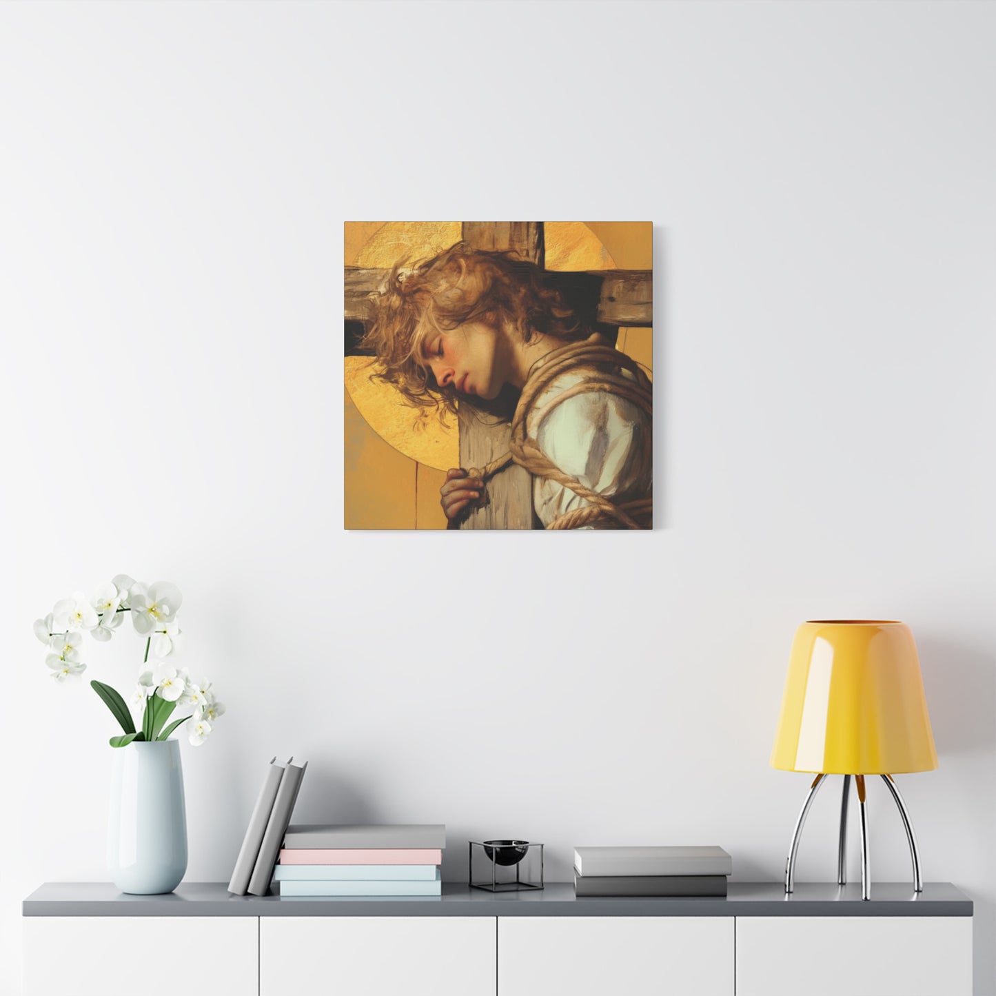 Saint Dismus, The 'Good Thief' - Gallery Wrapped Canvas - Print - Religious Art for your Home - Catholic Art