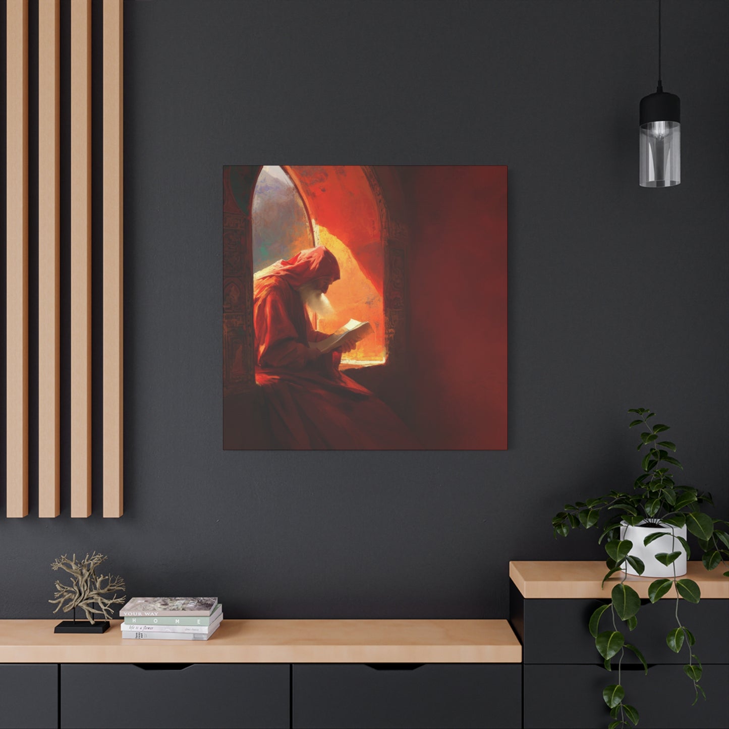 Isaiah and the Promise of the Holy One - Gallery Wrapped Canvas - Print - Religious Art for your Home - Catholic Art