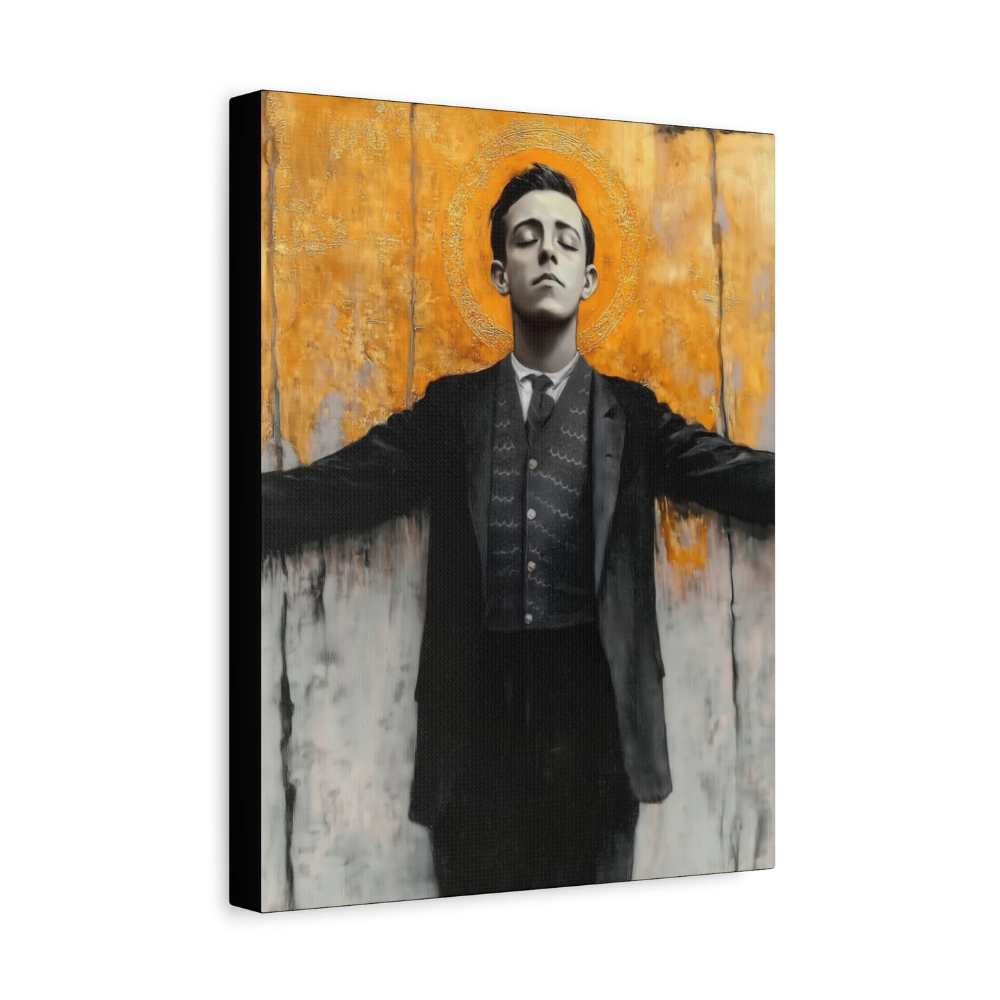 Blessed Miguel Pro- Gallery Wrapped Canvas - Print - Religious Art for your Home - Catholic Saint Art Print - Home Decor - Catholic Art