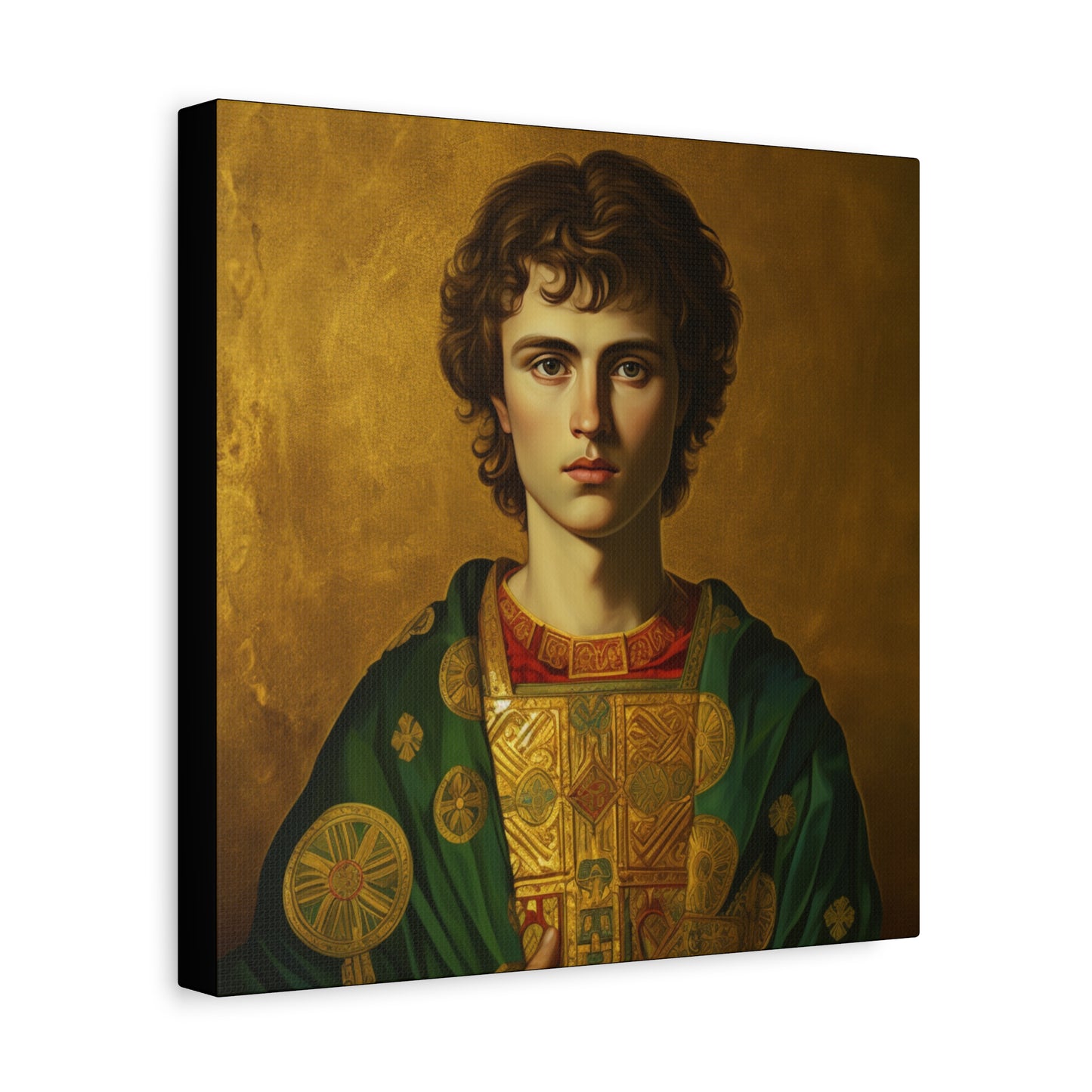 Saint Pantaleon Canvas Print - Multiple Sizes - Catholic Home art - Museum Wrapped Canvas - Sanctified Souls Print