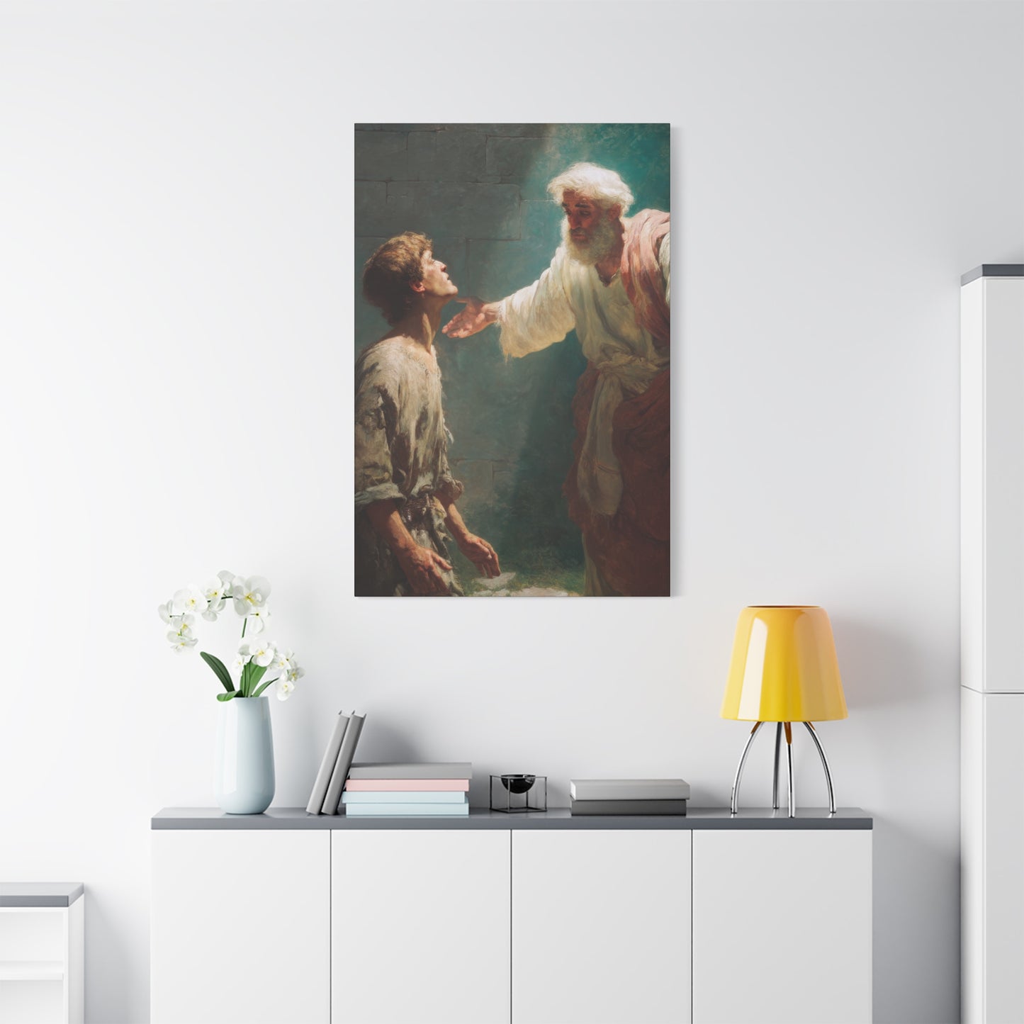 Homecoming of the Prodigal Son - Gallery Wrapped Canvas - Print - Religious Art for your Home - Catholic Art Print