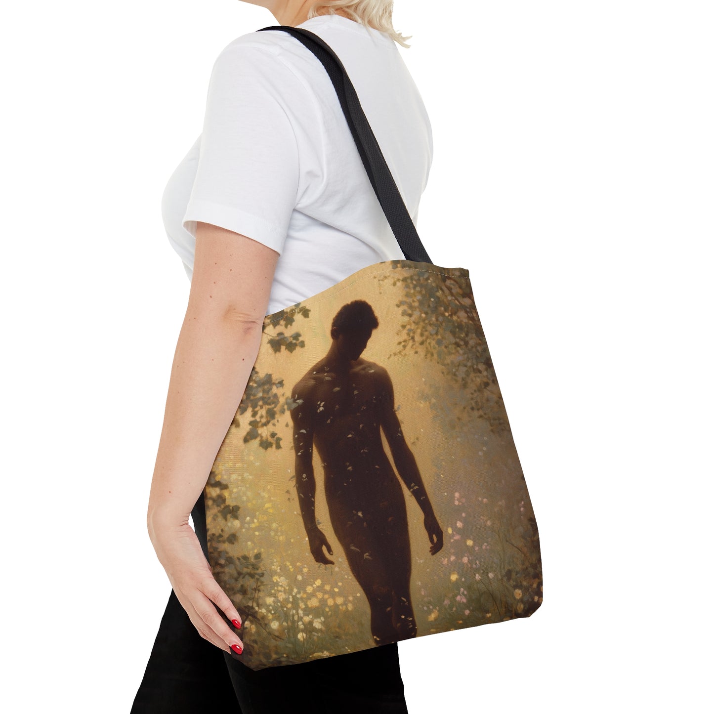 Saint Adam - Tote Bag - Large Medium Small Faith Art Bag - Bible Study Faith Purse - Double Sided