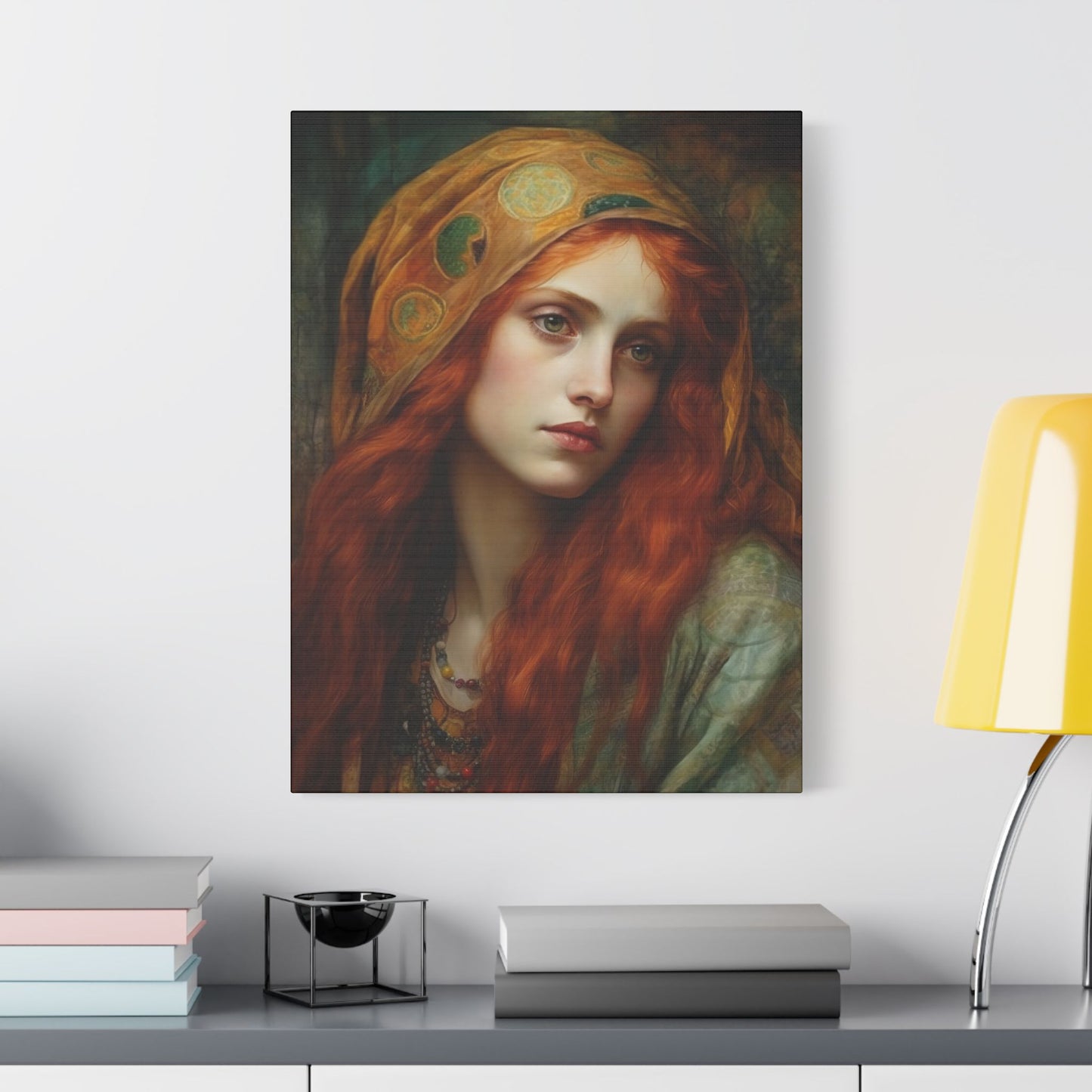 Mary Magdalene's Inner Peace Canvas Print - Multiple Sizes - Museum Wrapped - Mary Magdalene Portrait Art