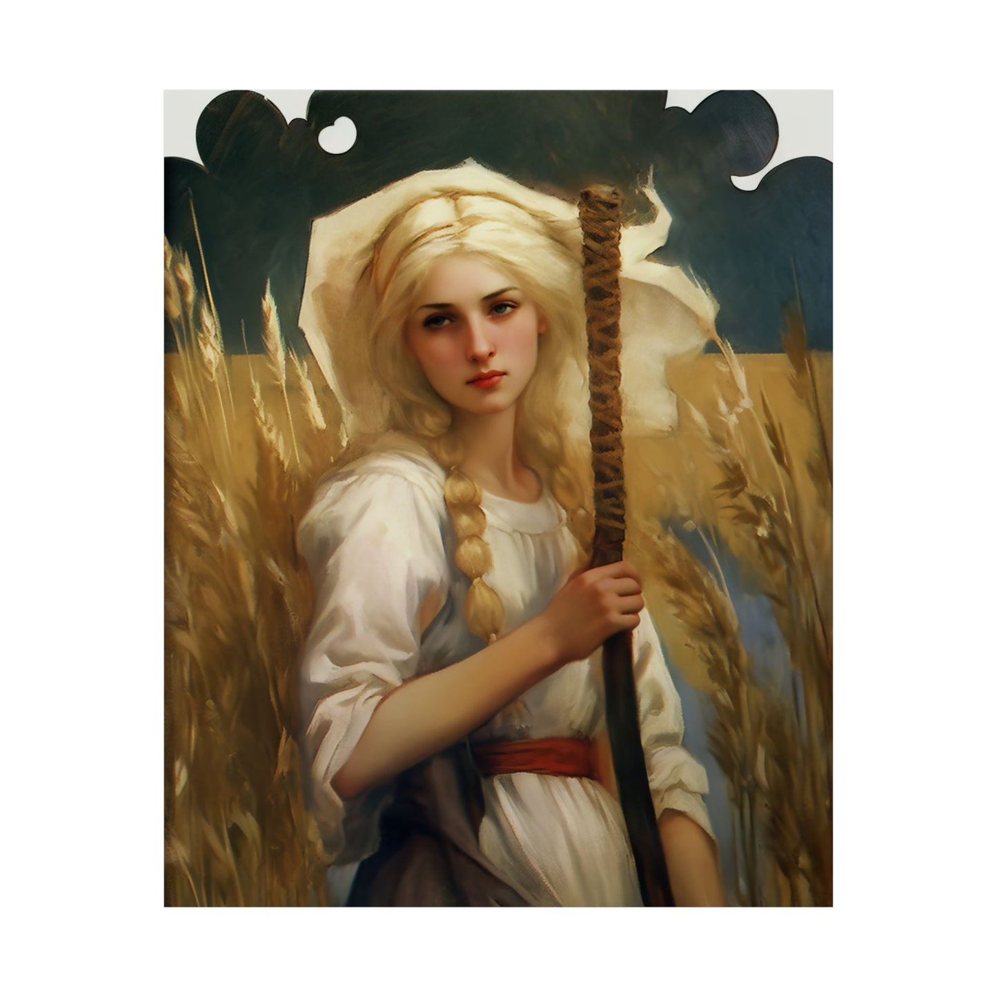 Saint Notburga Print - Sanctified Souls Print - Multiple Sizes - Premium Matte Vertical Posters