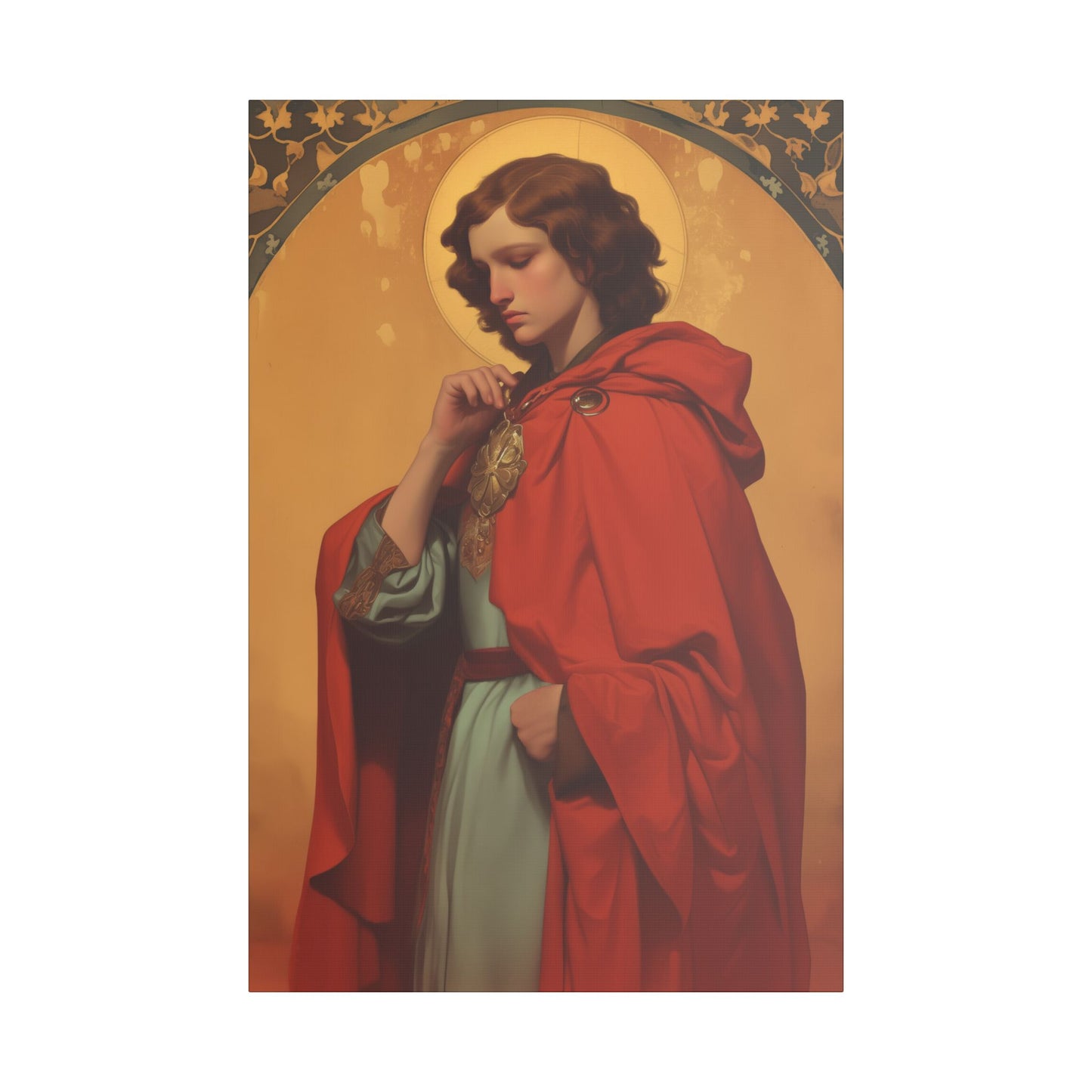 Saint Casimir of Poland Canvas Print - Multiple Sizes - Catholic Home art - Museum Wrapped Canvas - Sanctified Souls Print