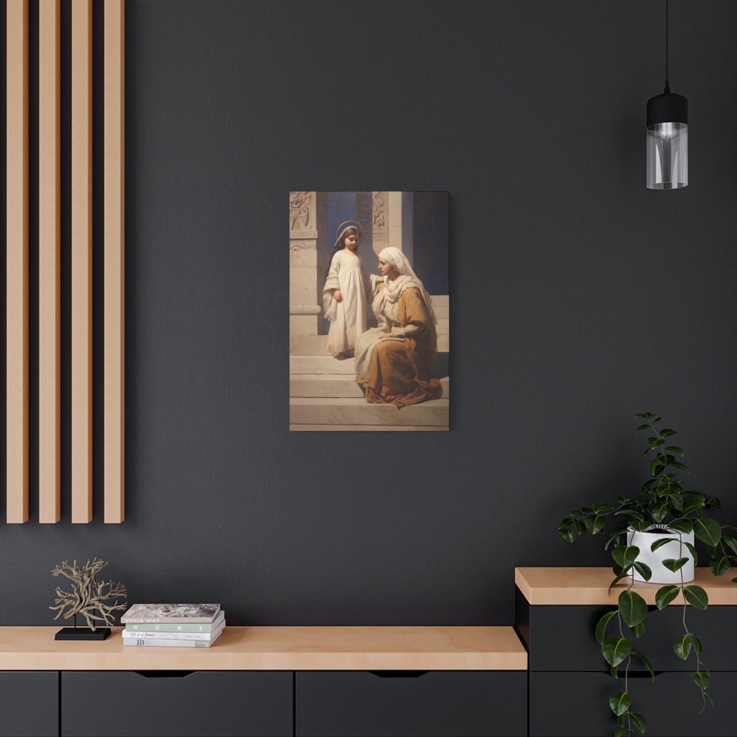 The Feast of the Presentation of the Blessed Mary - Gallery Wrapped Canvas - Print - Religious Art for your Home - Catholic