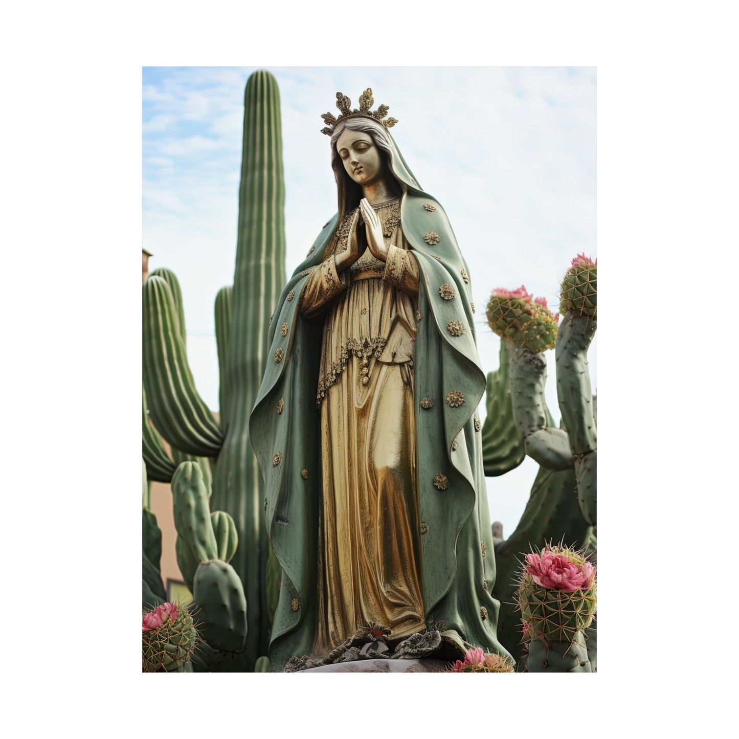 Our Lady of Guadalupe - Sanctified Souls Print - Multiple Sizes - Premium Matte Vertical Posters