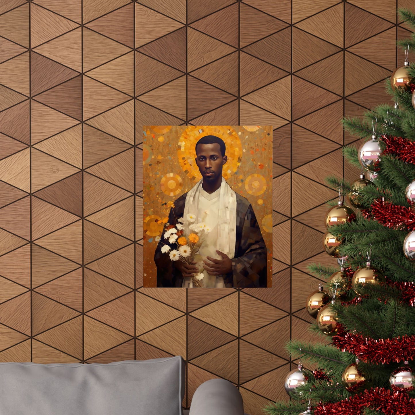 Saint Martin de Porres Print - Sanctified Souls Print - Multiple Sizes - Premium Matte Vertical Posters