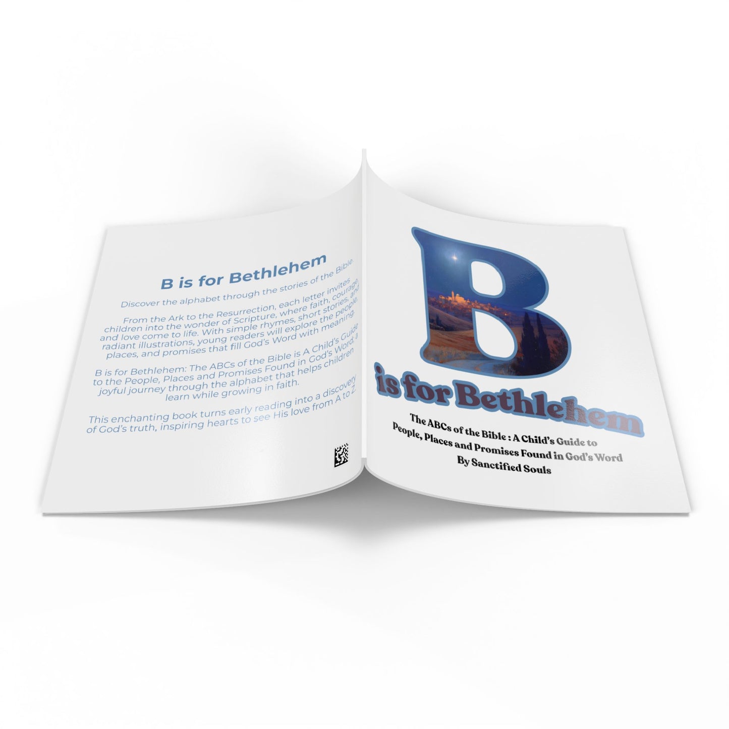 B is for Bethlehem (Softcover) The ABCs of the Bible | Bible Alphabet Book for Kids | Christian Children's Book | Bible Stories