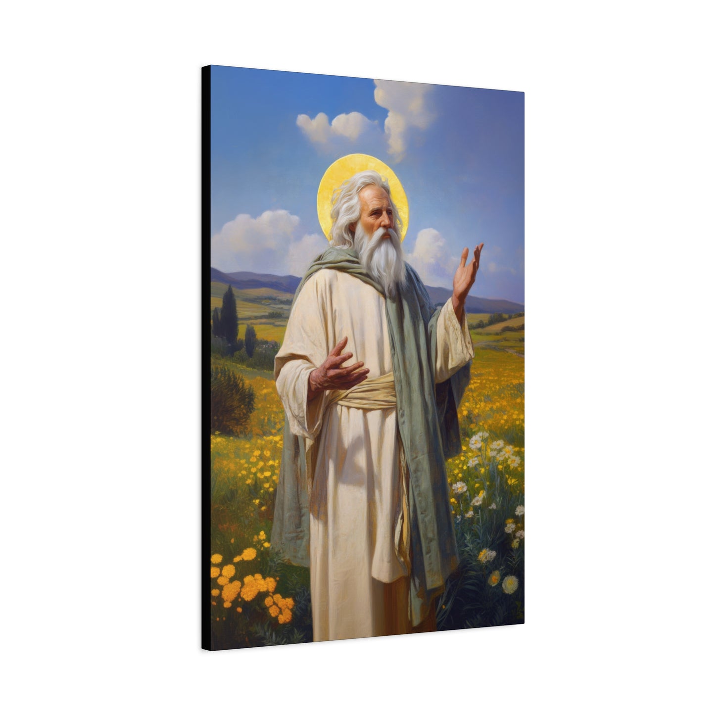 Saint Hilary of Arles - Gallery Wrapped Canvas - Print - Religious Art for your Home - Catholic Art Print