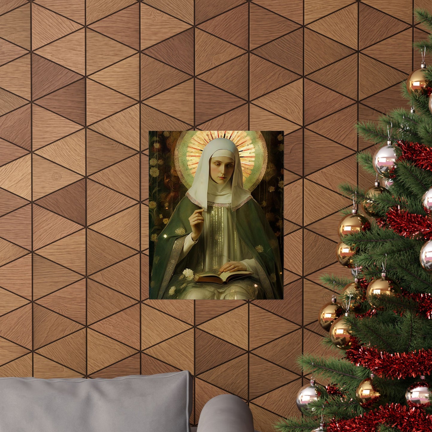 Saint Ingrid of Sweden - Sanctified Souls Print - Multiple Sizes - Premium Matte Vertical Posters