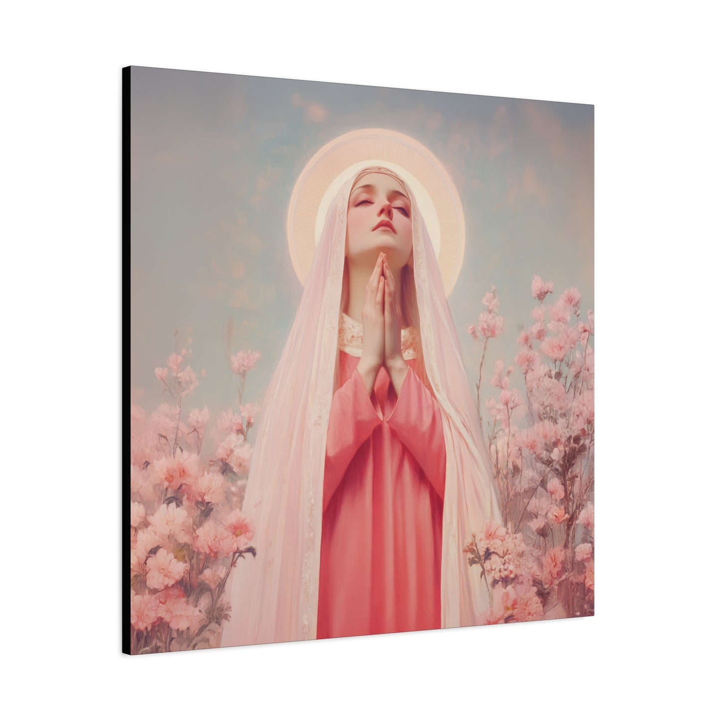 Saint Illuminata - Gallery Wrapped Canvas - Print - Religious Art for your Home - Catholic Art Print