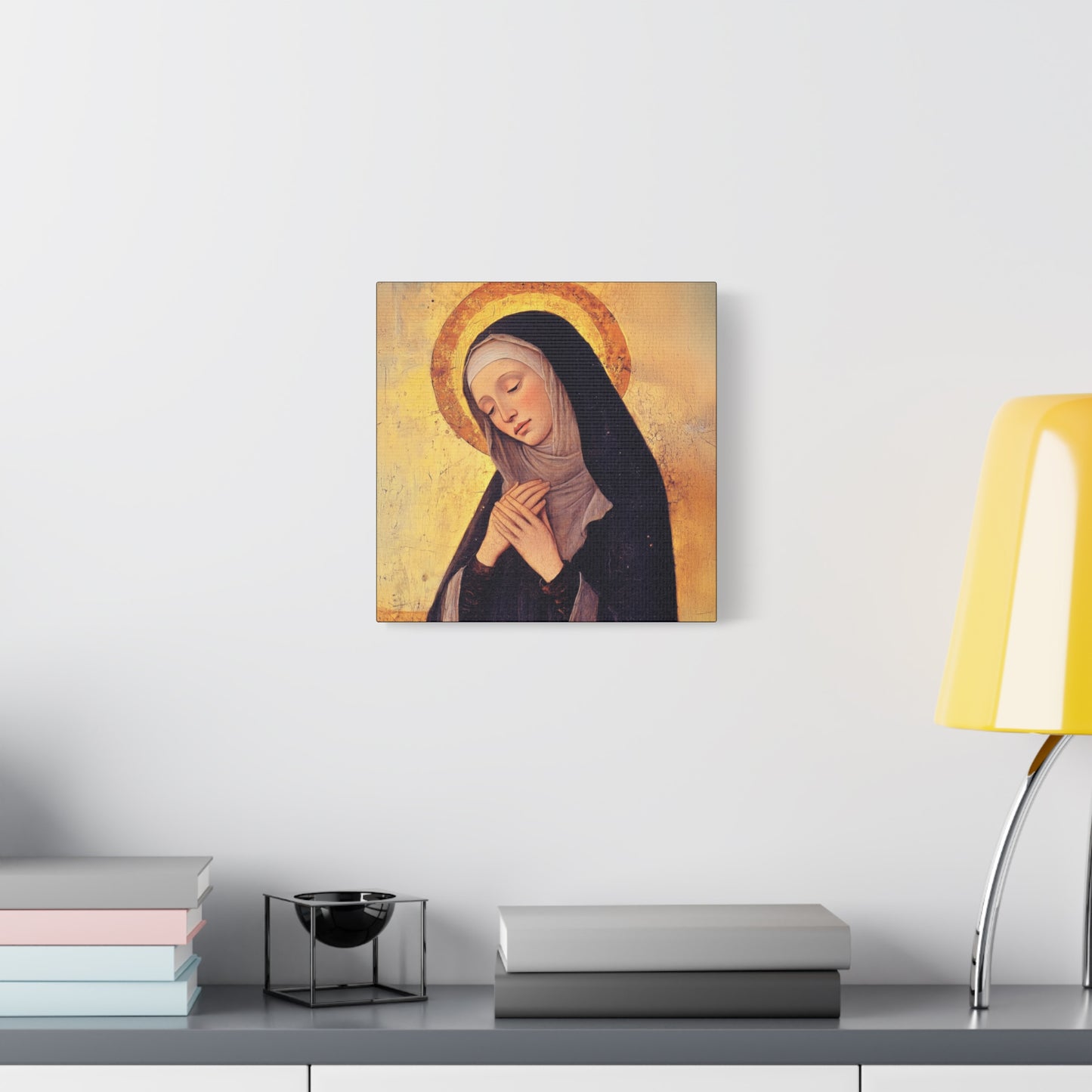 Saint Syncletica of Alexandria - Desert Mother - Gallery Wrapped Canvas - Print - Religious Art for your Home - Catholic