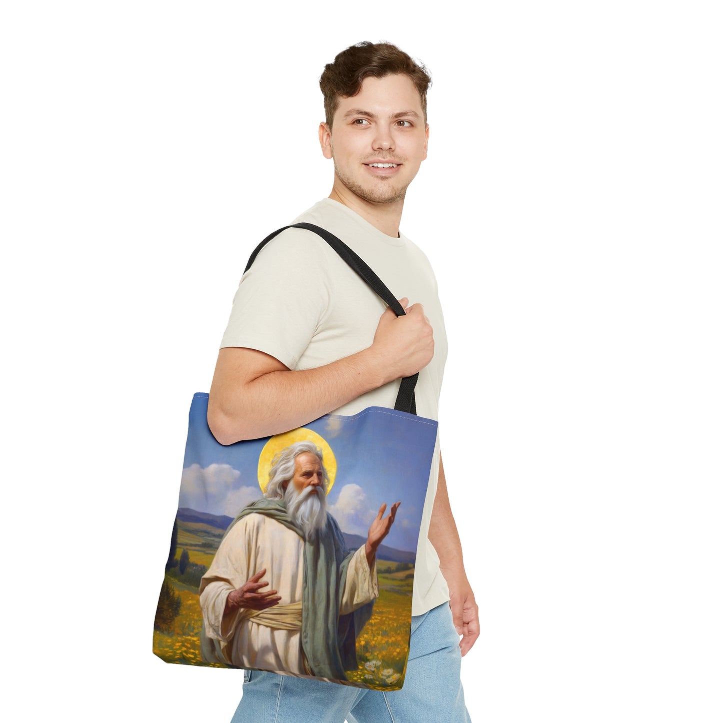 Saint Hilary of Arles - Tote Bag - Large Medium Small Faith Art Bag - Catholic Faith Purse
