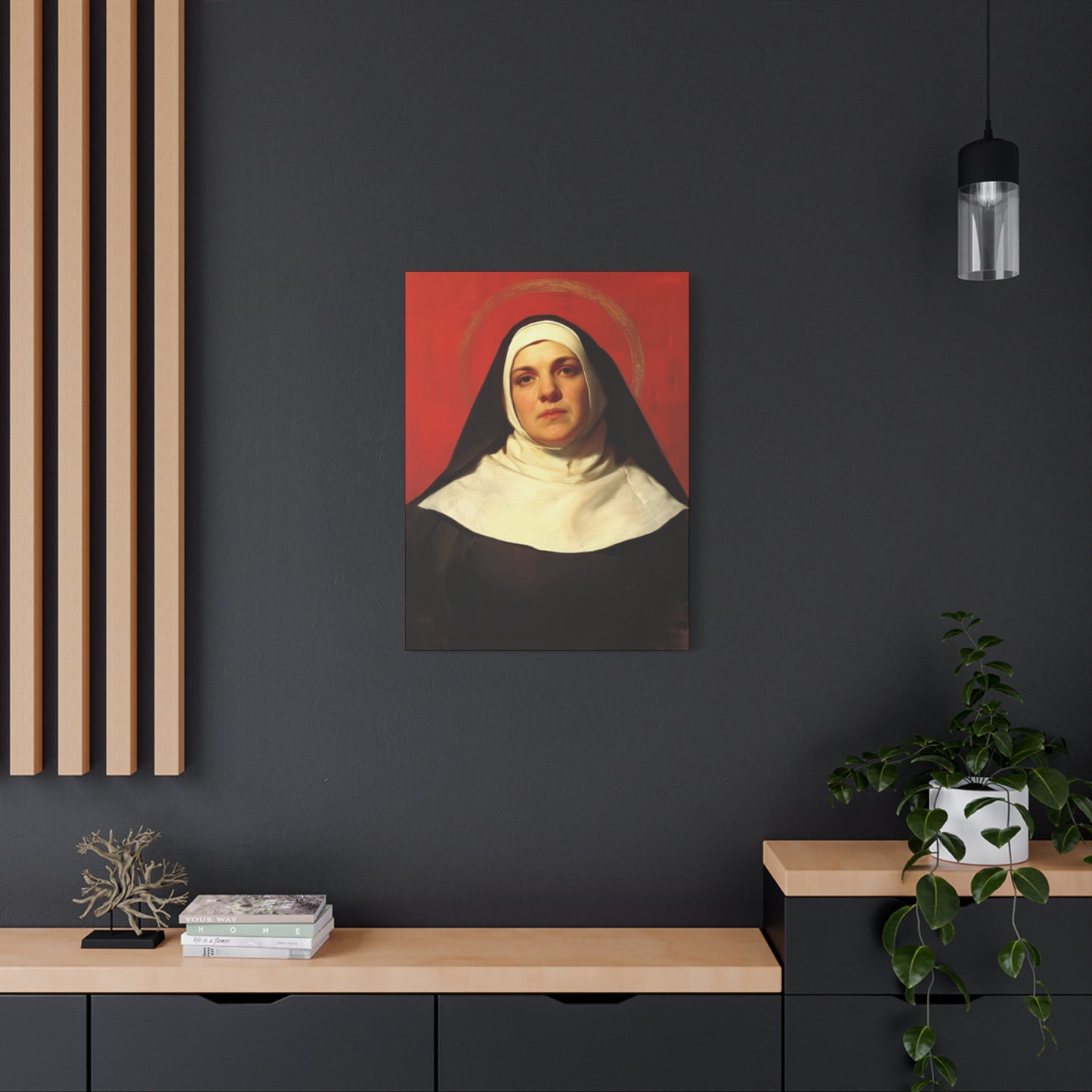 Saint Maria Giuseppa Rossello - Gallery Wrapped Canvas - Print - Religious Art for your Home - Catholic Art
