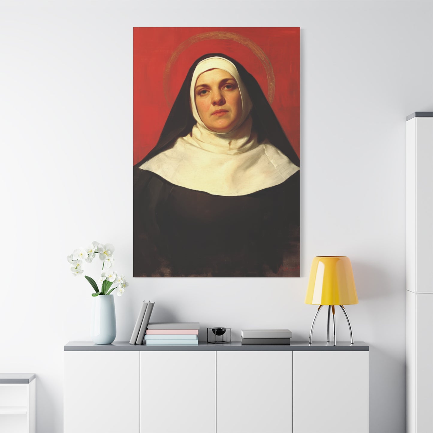 Saint Maria Giuseppa Rossello - Gallery Wrapped Canvas - Print - Religious Art for your Home - Catholic Art