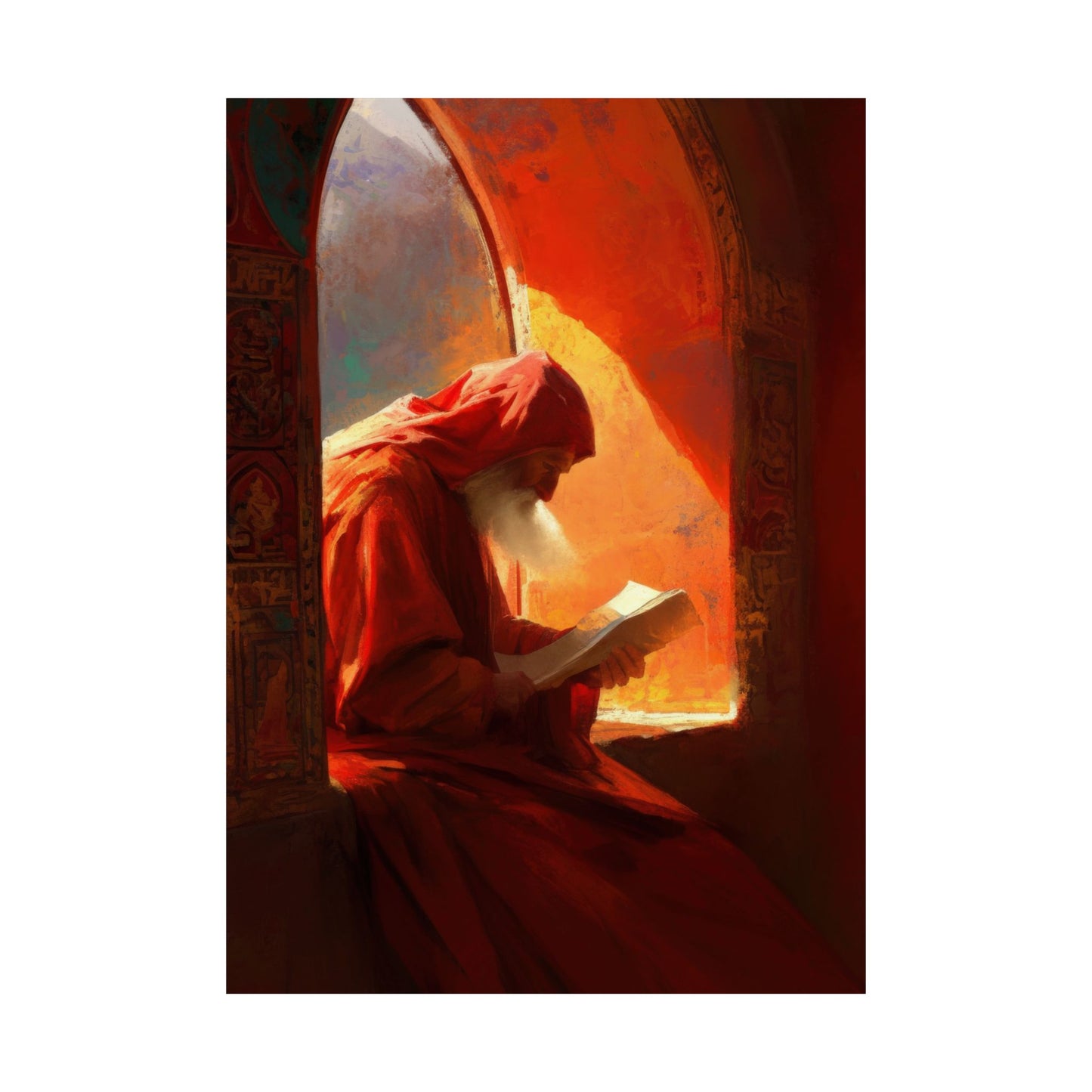 Isaiah and the Promise of the Holy One - Sanctified Souls Print - Multiple Sizes - Premium Matte Vertical Posters