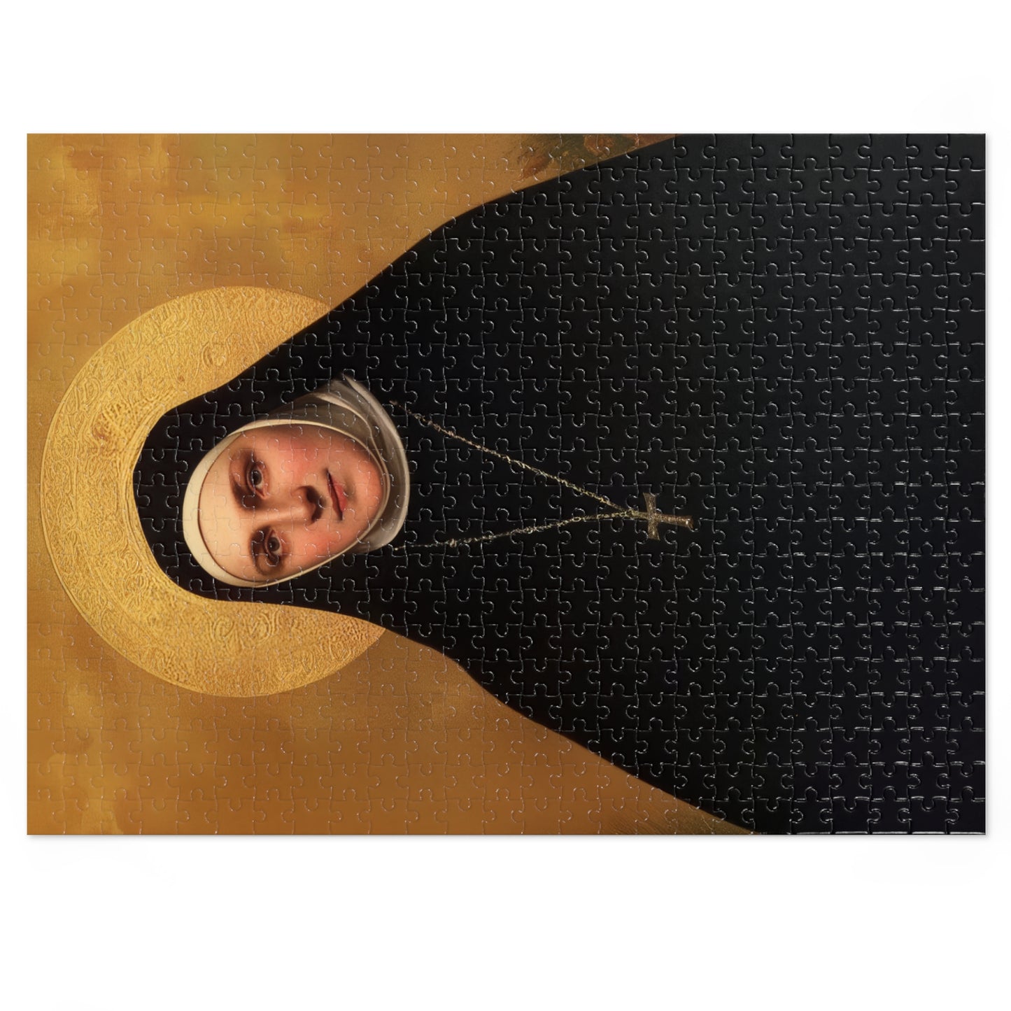 Saint Geltrude Caterina Comensoli - Puzzle & Keepsake Tin - Religious Jigsaw Puzzle (30, 110, 252, 500,1000-Piece)