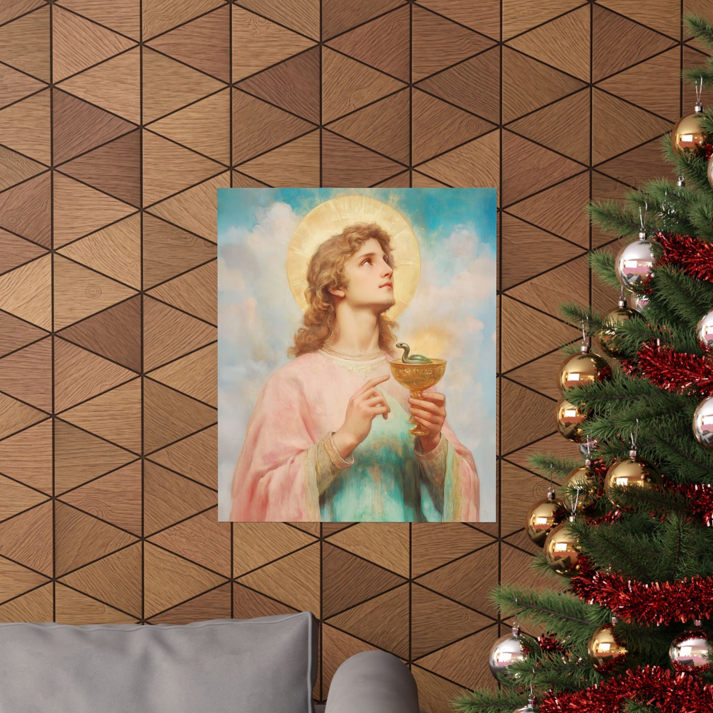 Copy of Saint John the Apostle - Sanctified Souls Print - Multiple Sizes - Premium Matte Vertical Posters