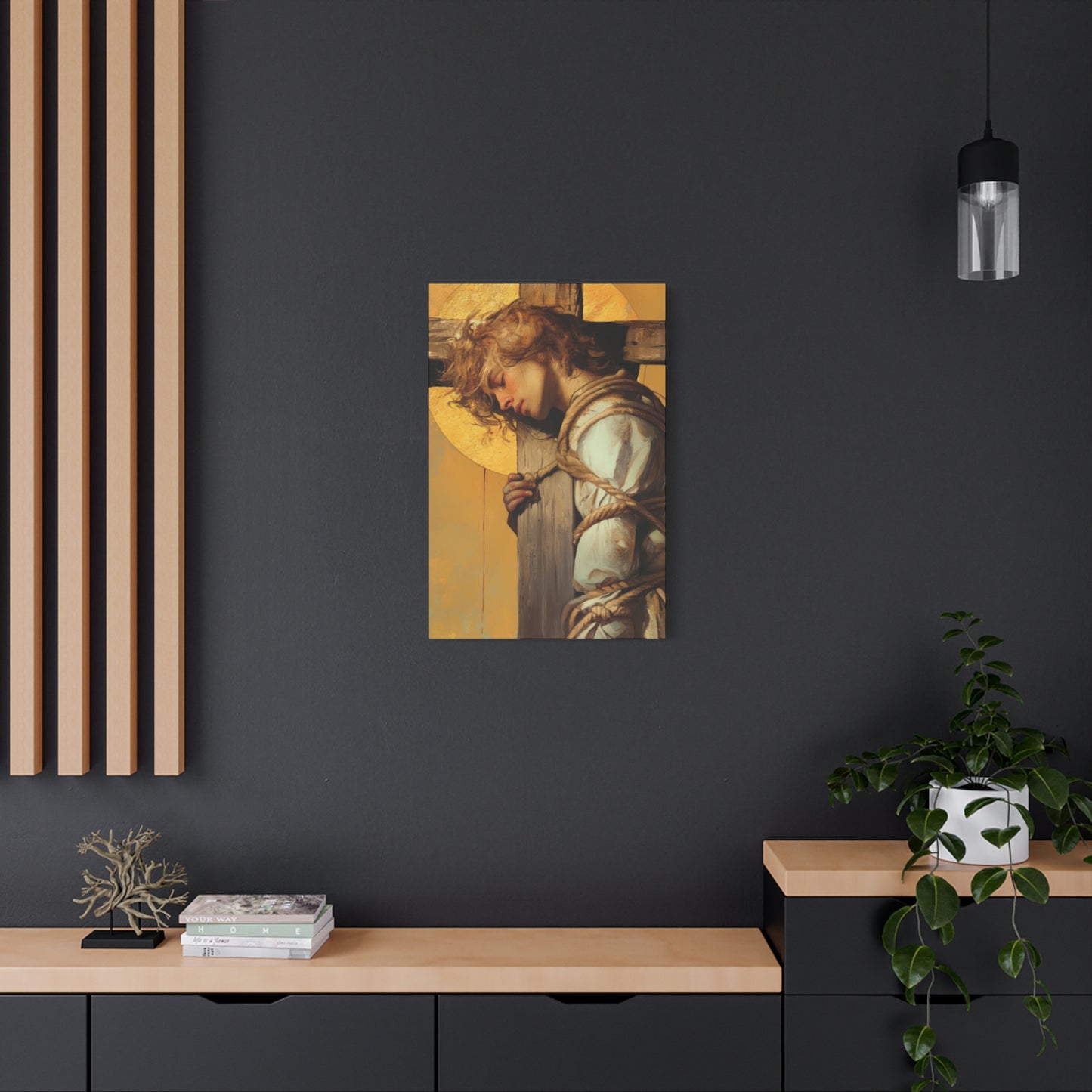Saint Dismus, The 'Good Thief' - Gallery Wrapped Canvas - Print - Religious Art for your Home - Catholic Art