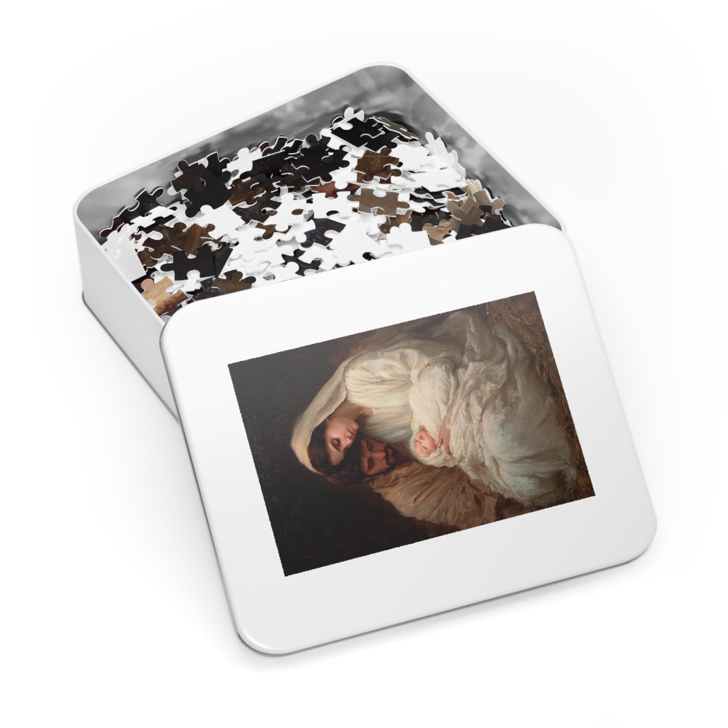 The Quiet Kingdom of the Holy Family - Puzzle & Keepsake Tin - Religious Jigsaw Puzzle (30, 110, 252, 500,1000-Piece)