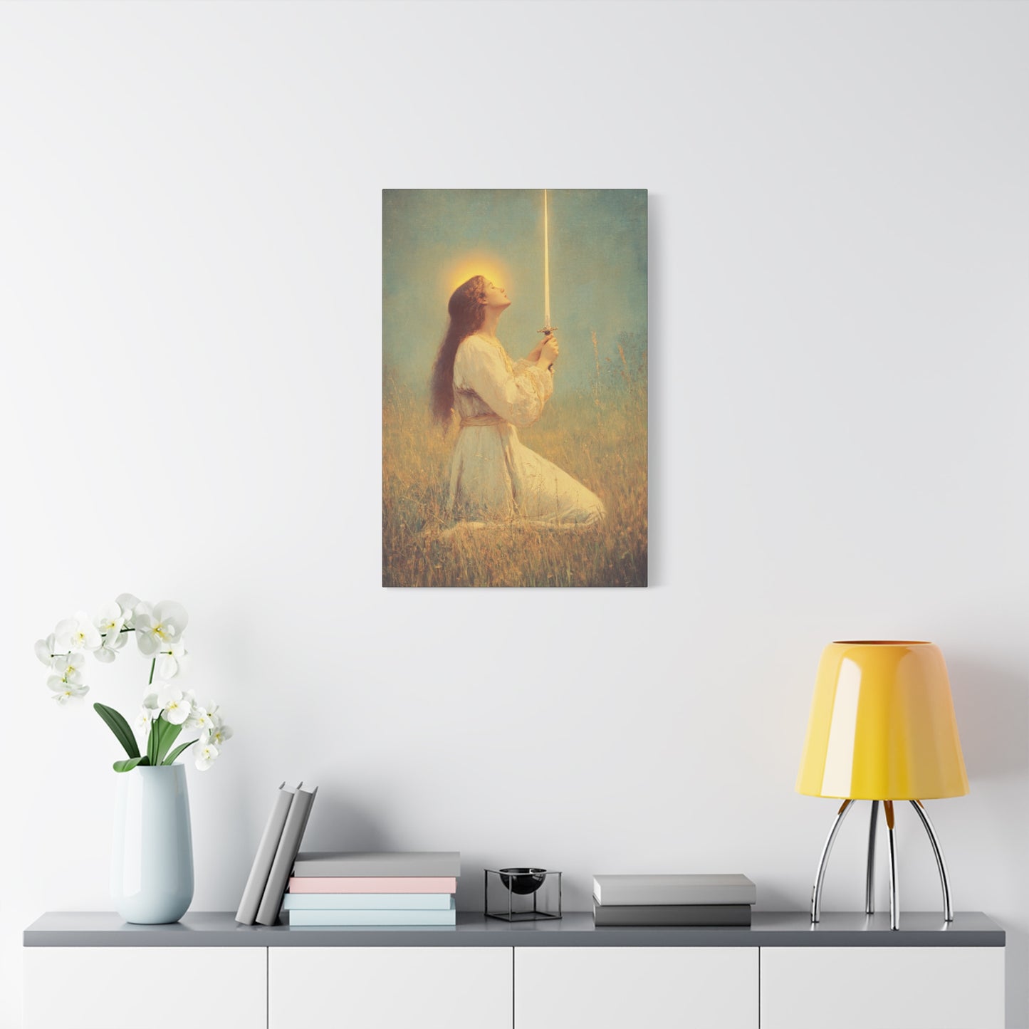 St. Joan of Arc - Catholic Saint Canvas Print