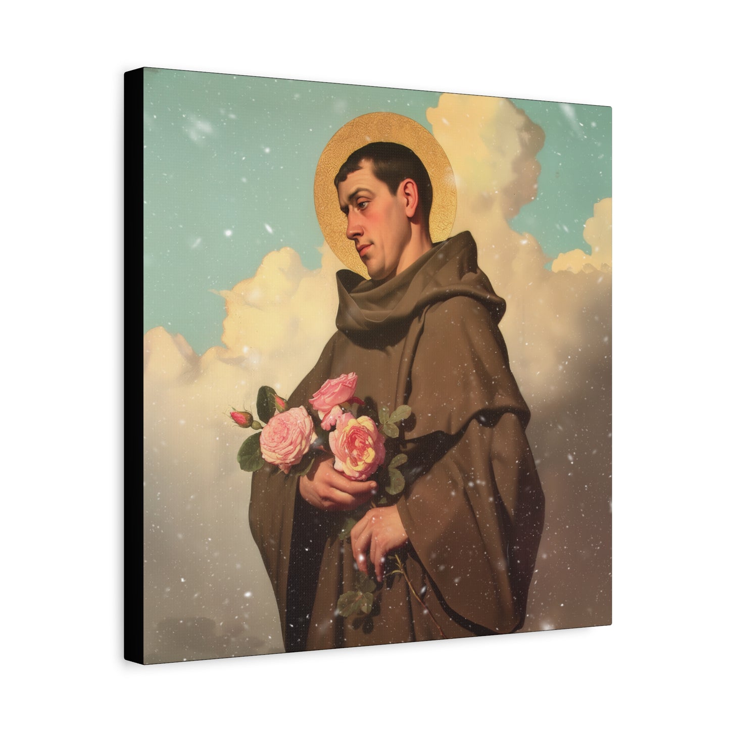 Saint Didacus of Alcala - Gallery Wrapped Canvas - Print - Religious Art for your Home - Catholic Art