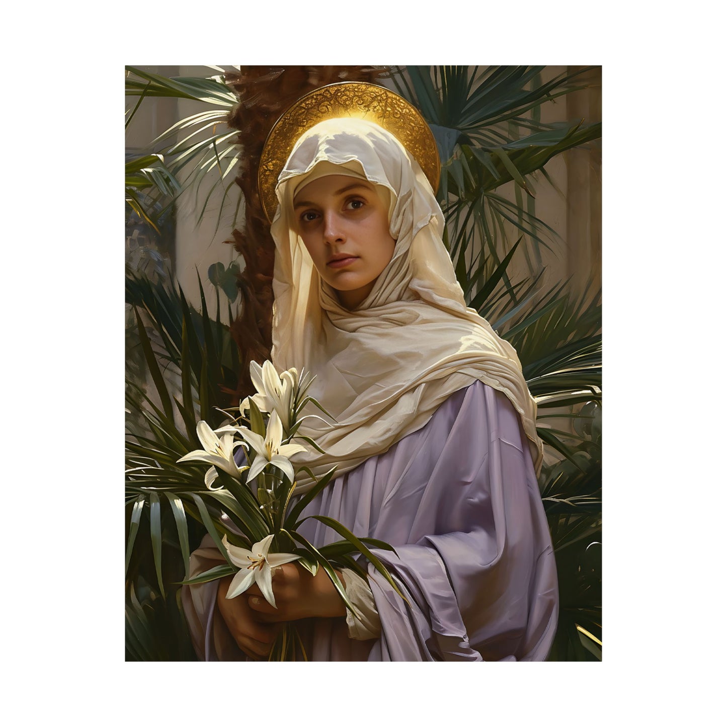 Saint Adele - Sanctified Souls Print - Multiple Sizes - Premium Matte Vertical Posters