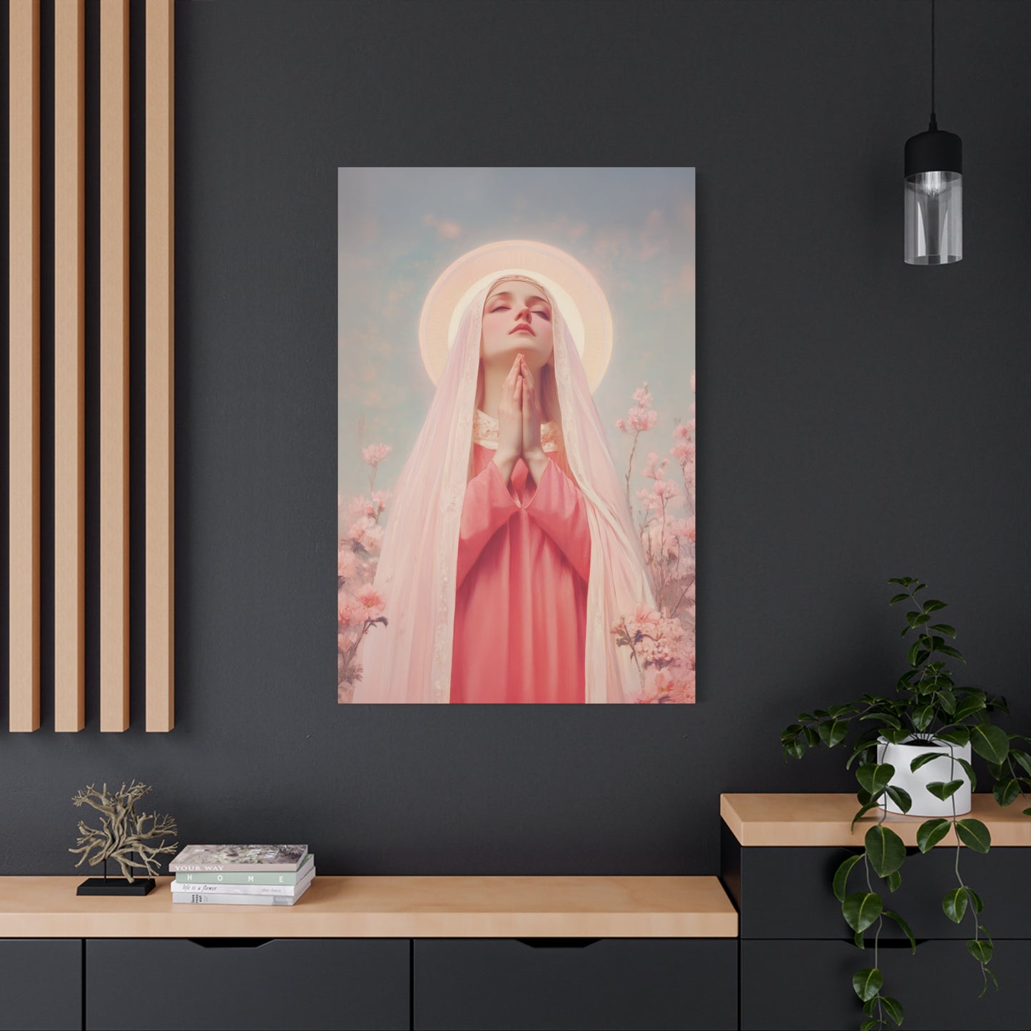 Saint Illuminata - Gallery Wrapped Canvas - Print - Religious Art for your Home - Catholic Art Print