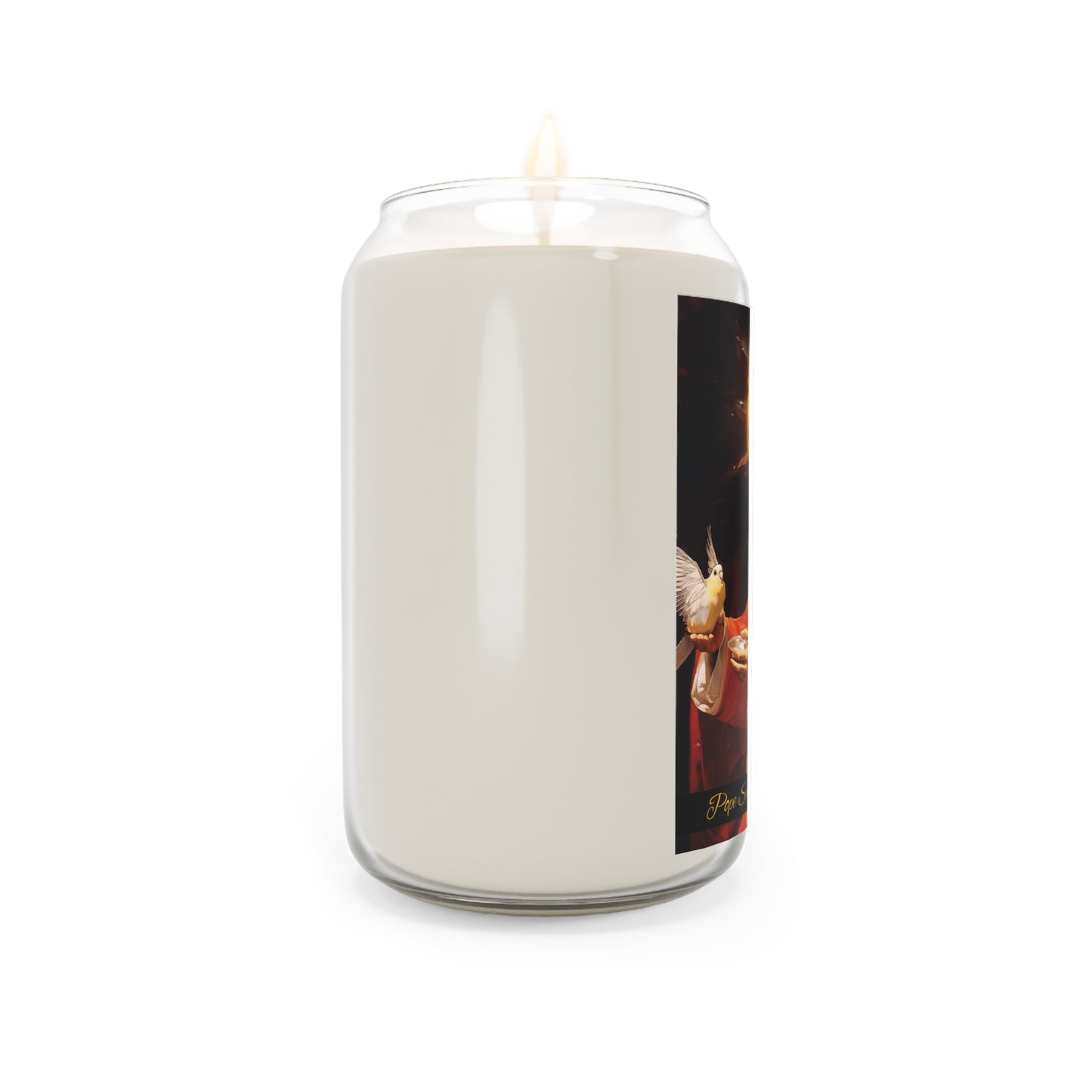 Pope Saint Gregory the Great  - Scented Prayer Candle, 13.75oz - Tall Size - Religious Prayer Candle - Catholic Art