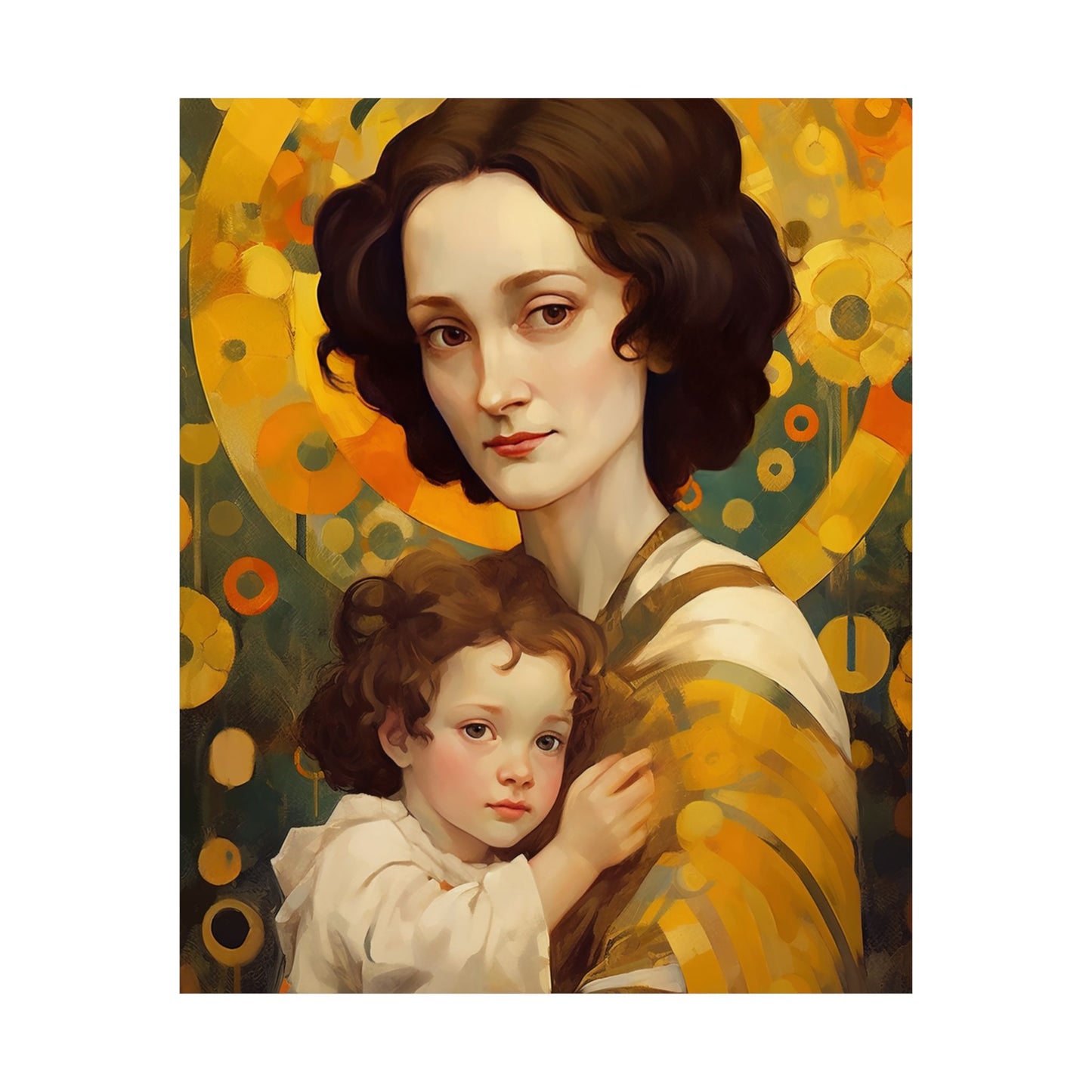Saint Gianna Beretta Molla  Print - Sanctified Souls Print - Multiple Sizes - Premium Matte Vertical Posters