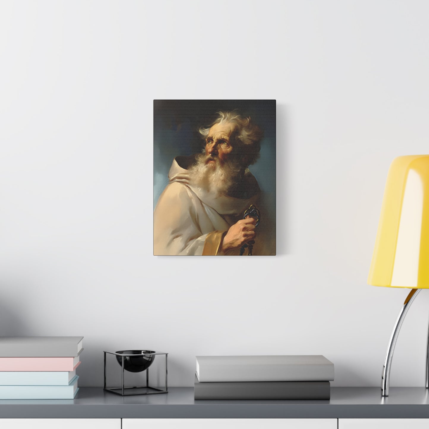 Saint Peter the Apostle - Museum Wrapped Canvas - Print - Religious Art for your Home - Christian print - Prayer Room - Catholic